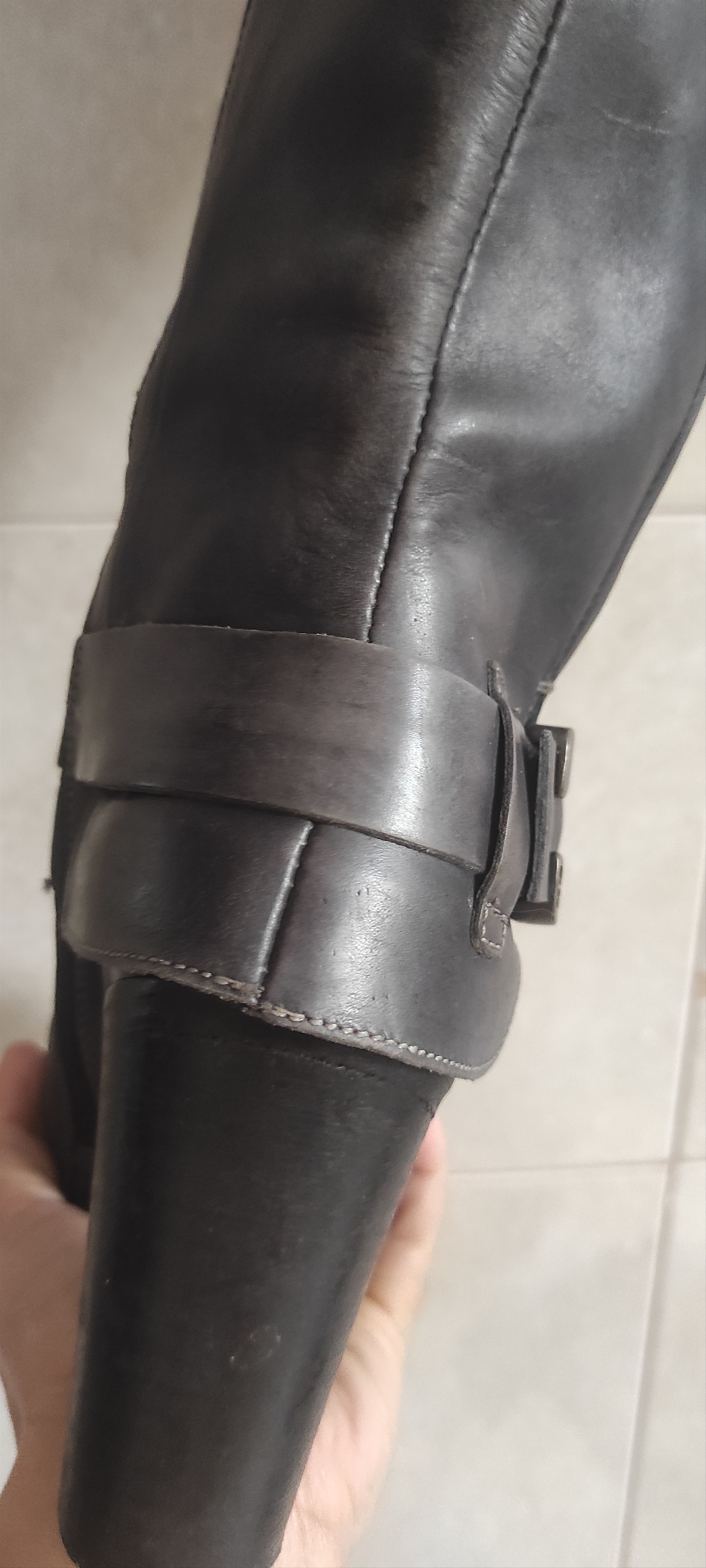G-Star G Star Raw Footwear Leather Knee High Boot Made Italy Size US 6 / IT 36 - 12 Thumbnail