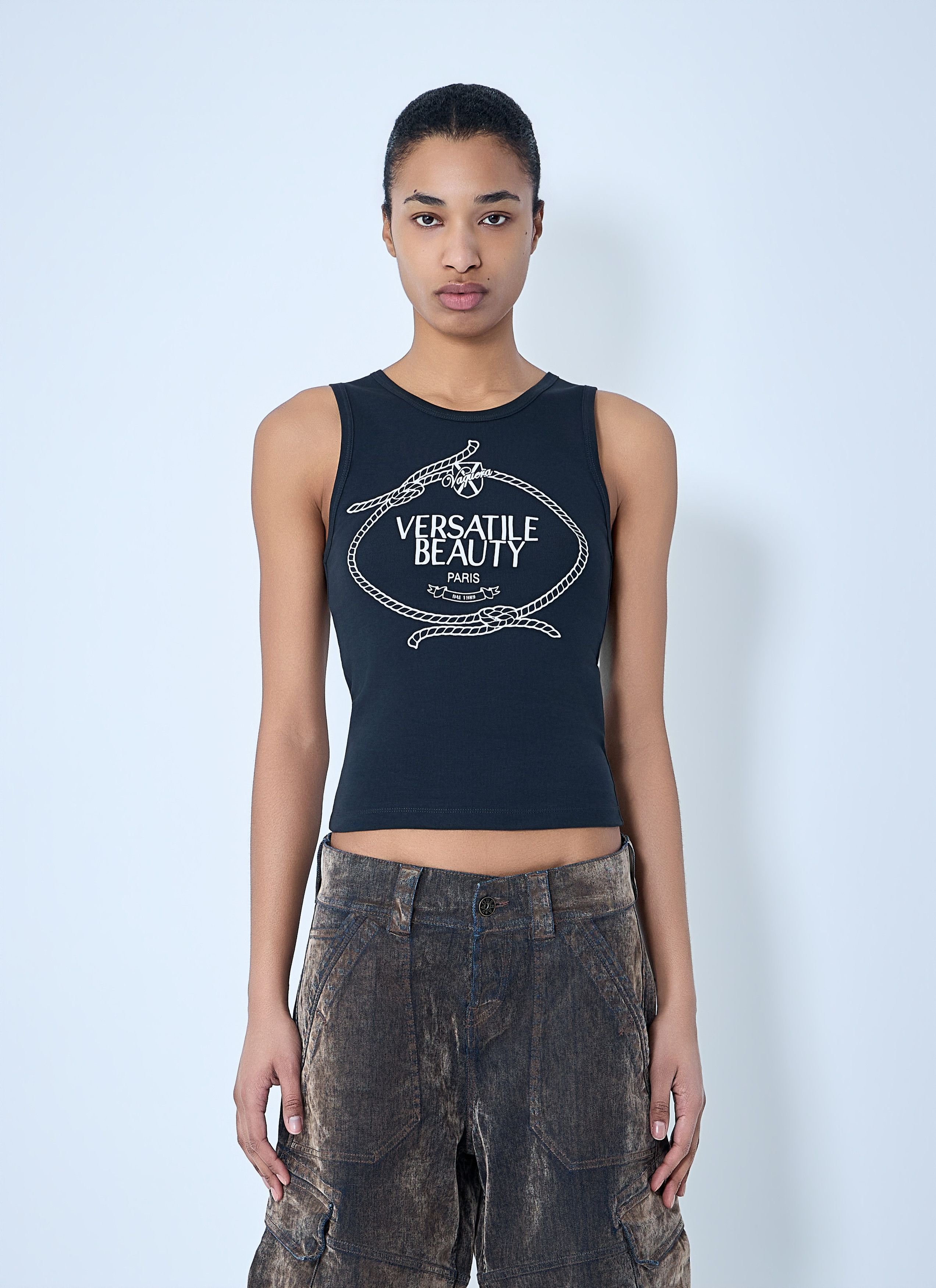 Vaquera Versatile Beauty Tank Top Size S / US 4 / IT 40 - 1 Thumbnail