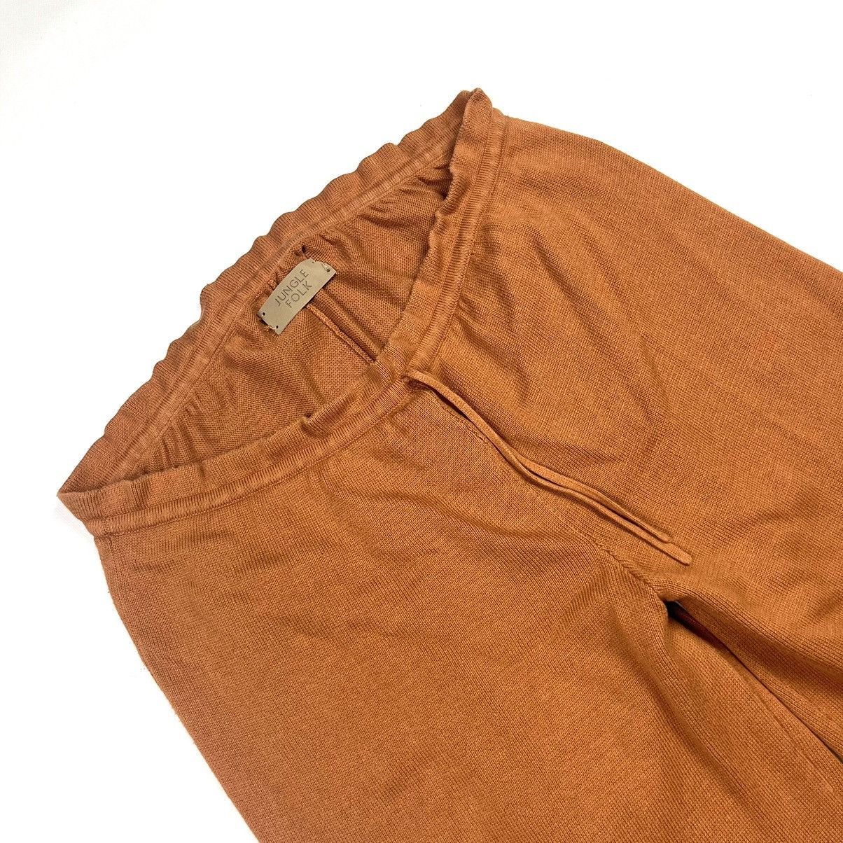 Folk Jungle Folk Streetwear Relaxed Jogger Pants Orange Size US 31 - 2 Thumbnail