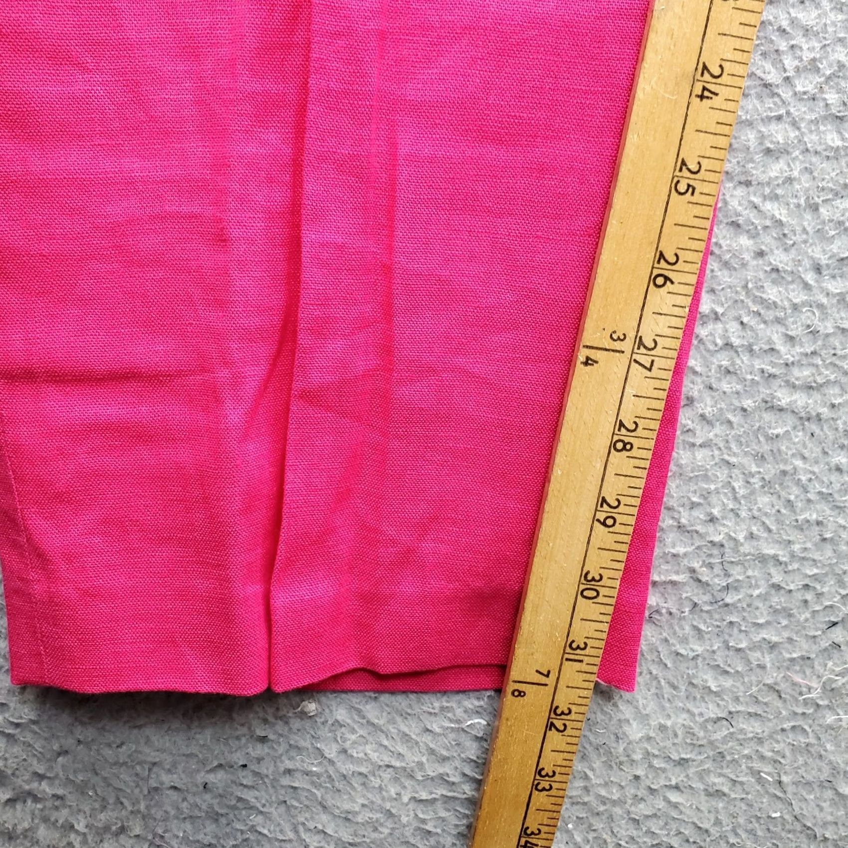 Chaps Chaps Chino Pants Womens Size 6 Pink Lined Straight Leg Hook & Eye Pocket Size 28" / US 6 / IT 42 - 3 Thumbnail