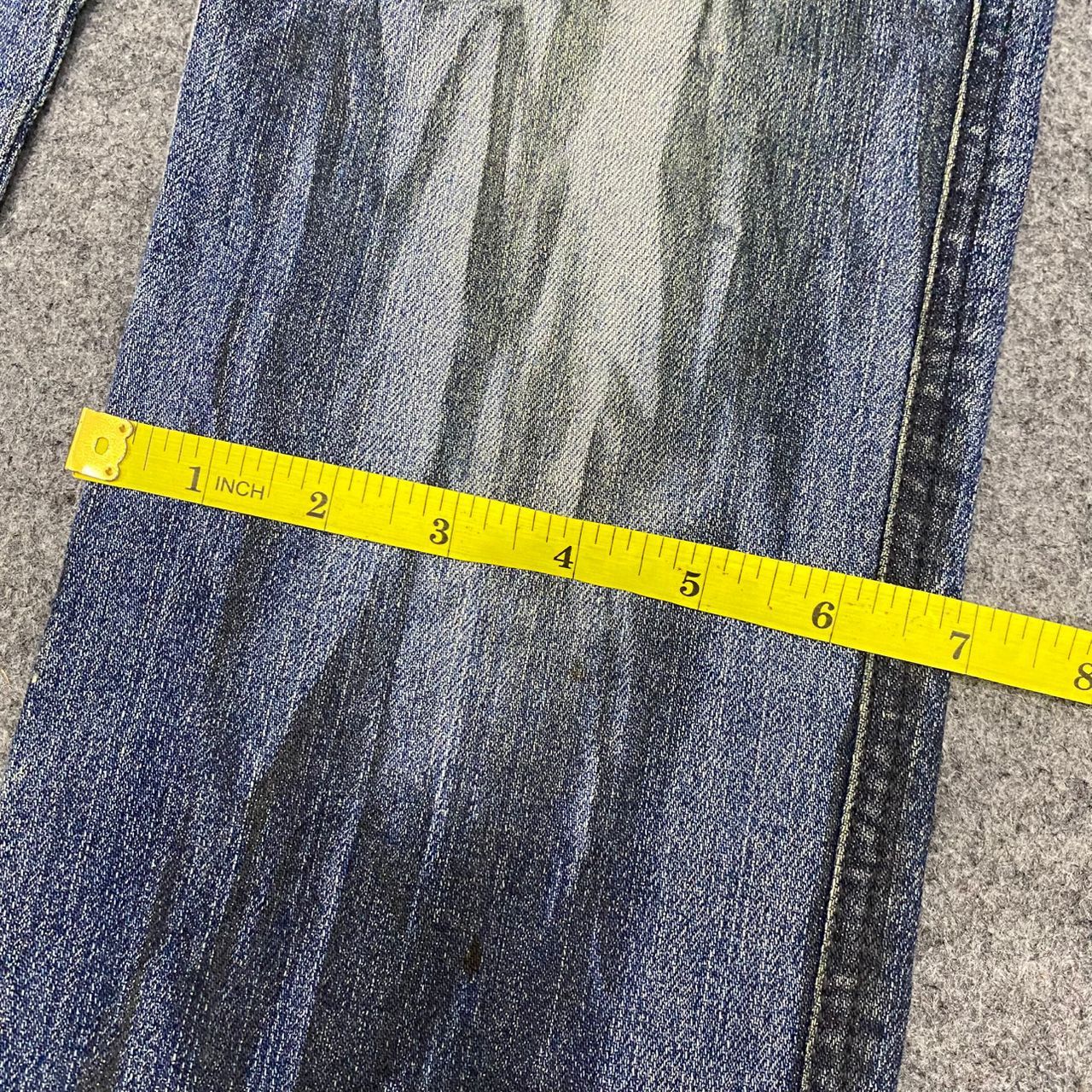 Morgan Homme Vintage Morgan Homme Slim Fit Distressed Denim Size US 31 - 5 Thumbnail