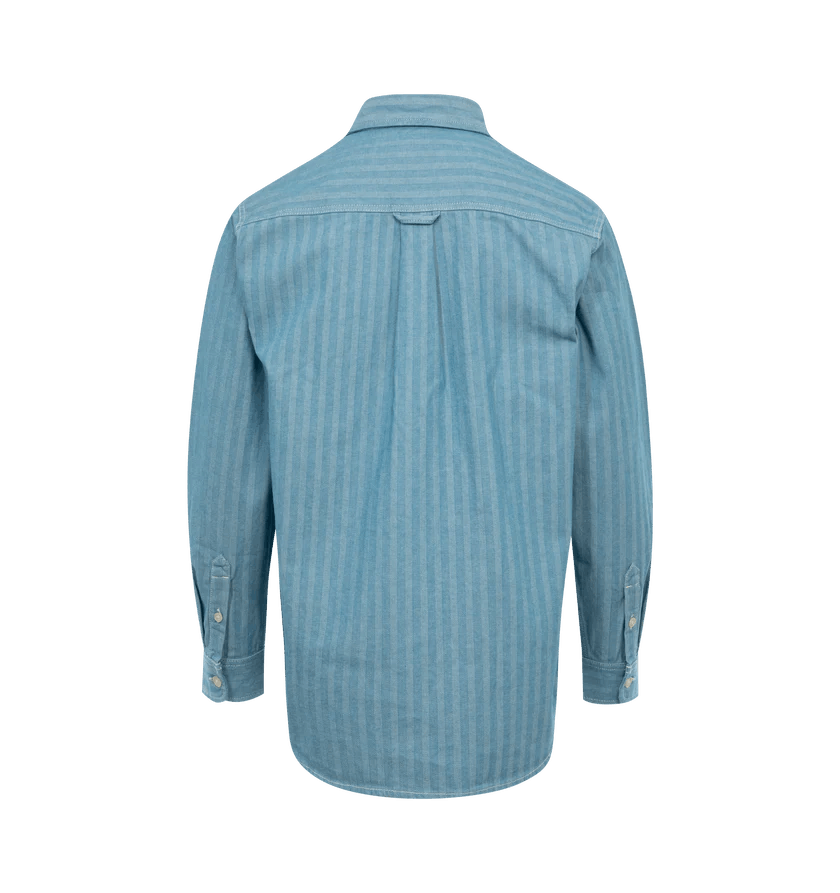 Carhartt Wip o1h1sh11224 Menard Shirt in Rinsed Blue Size US S / EU 44-46 / 1 - 2 Thumbnail
