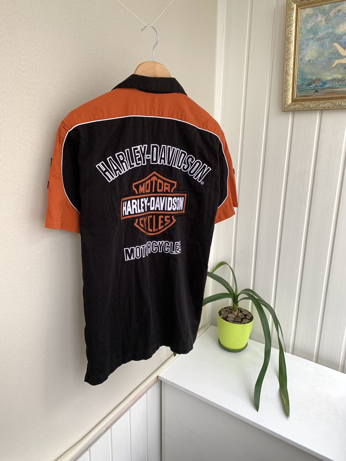 Vintage HARLEY DAVIDSON Big Logo Vintage Button Shirt Men’s Size M Size US S / EU 44-46 / 1 - 5 Thumbnail