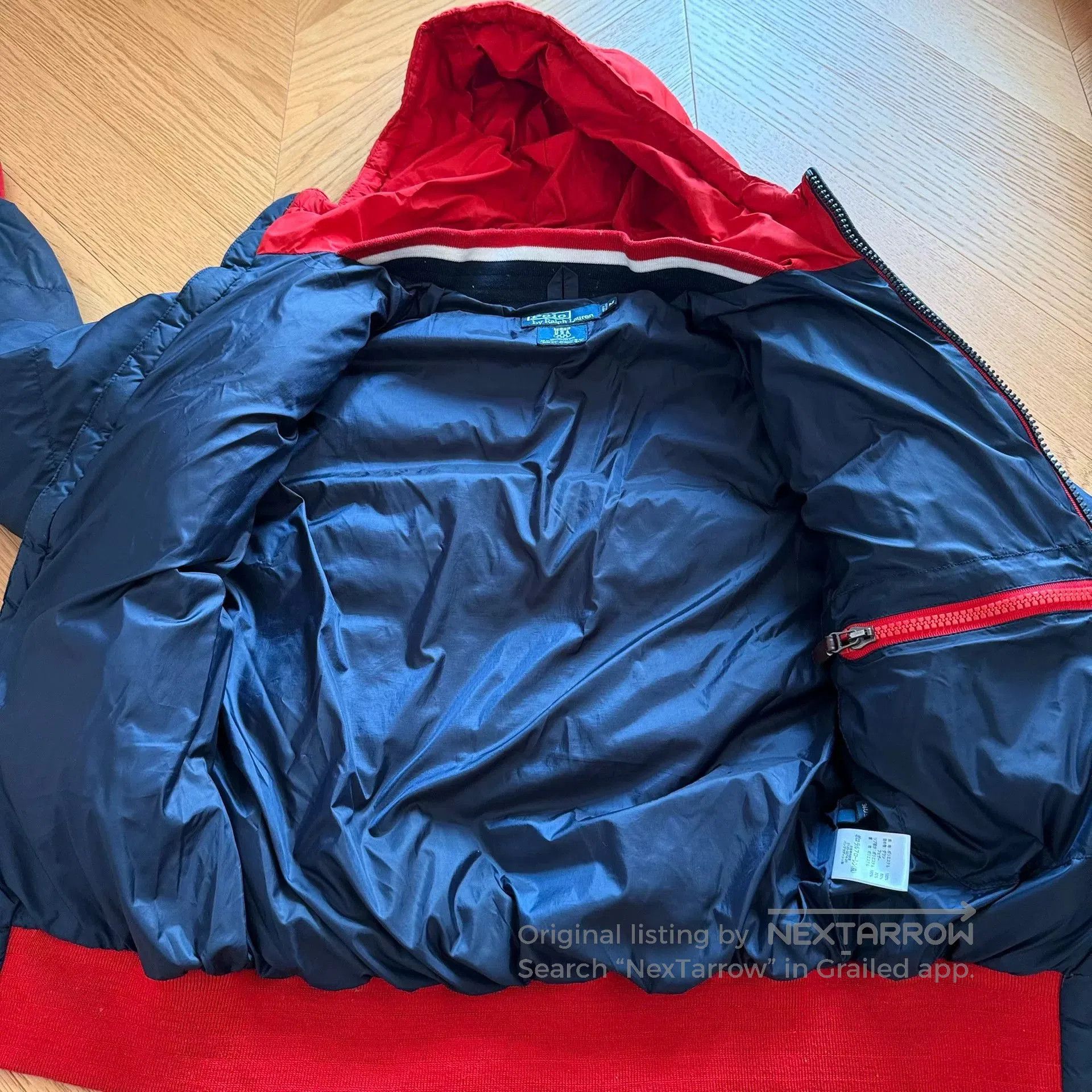 RLX Ralph Lauren Olympic Team Embroidered Down Jacket. Size US M / EU 48-50 / 2 - 8 Thumbnail