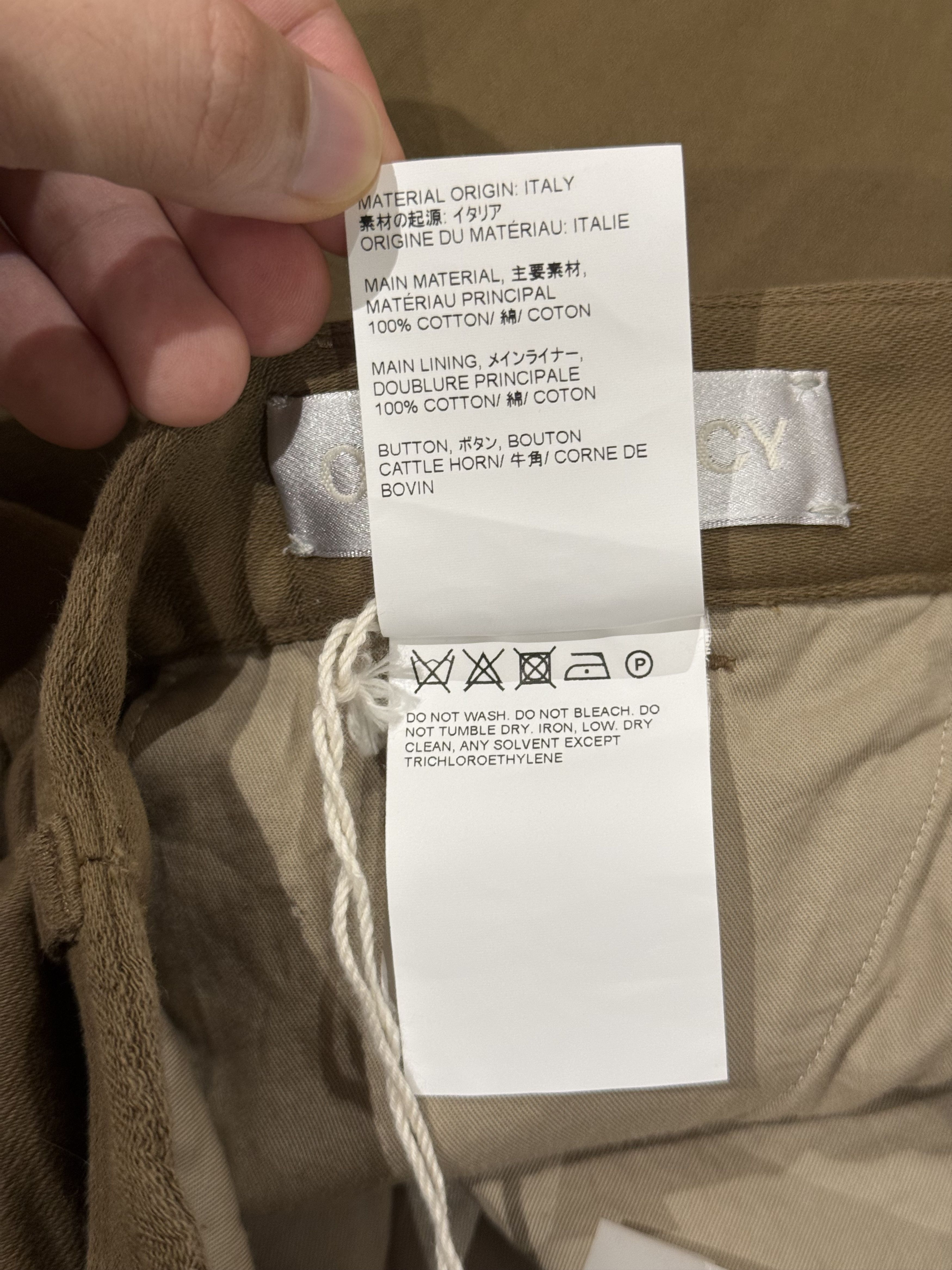 Our Legacy 💚 2024 Our Legacy Sailor Trouser Olive Broken Sateen 48 NEW Size US 32 / EU 48 - 18 Thumbnail