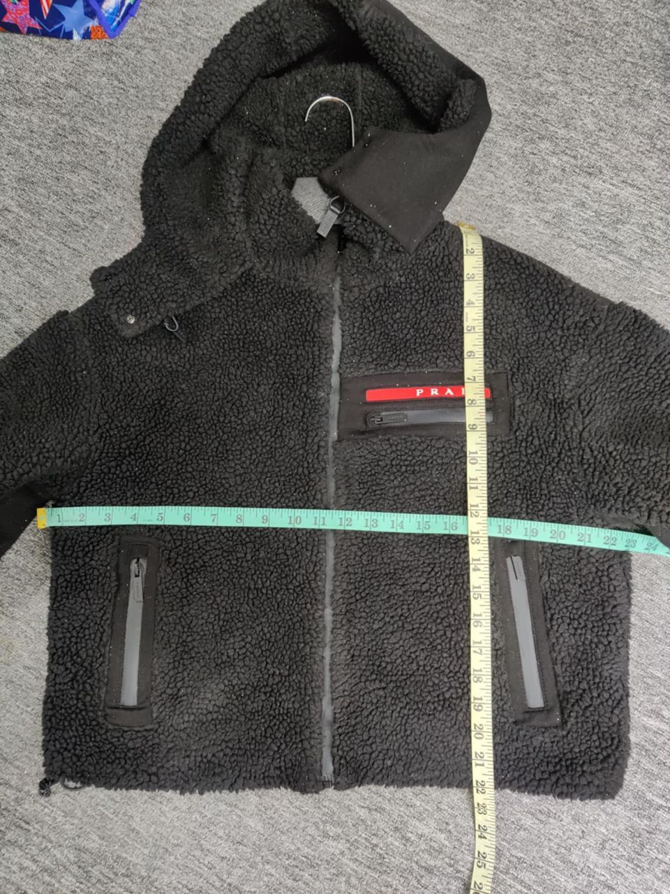 Prada Prada Recycled Technical Fleece Sherpa Hoodie Jacket Size US L / EU 52-54 / 3 - 20 Thumbnail