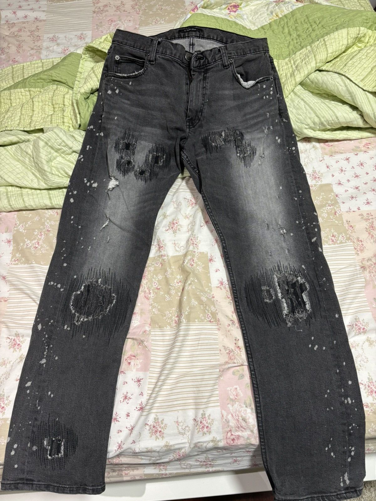 Number Nine Distressed Denim | Grailed