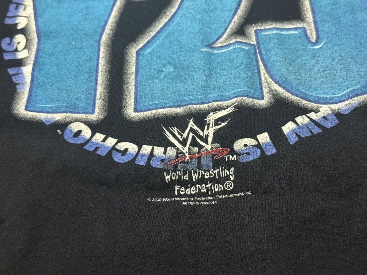 Vintage Vintage 00s WWF Chris Jericho Y2J T Shirt 90s Size US M / EU 48-50 / 2 - 9 Thumbnail