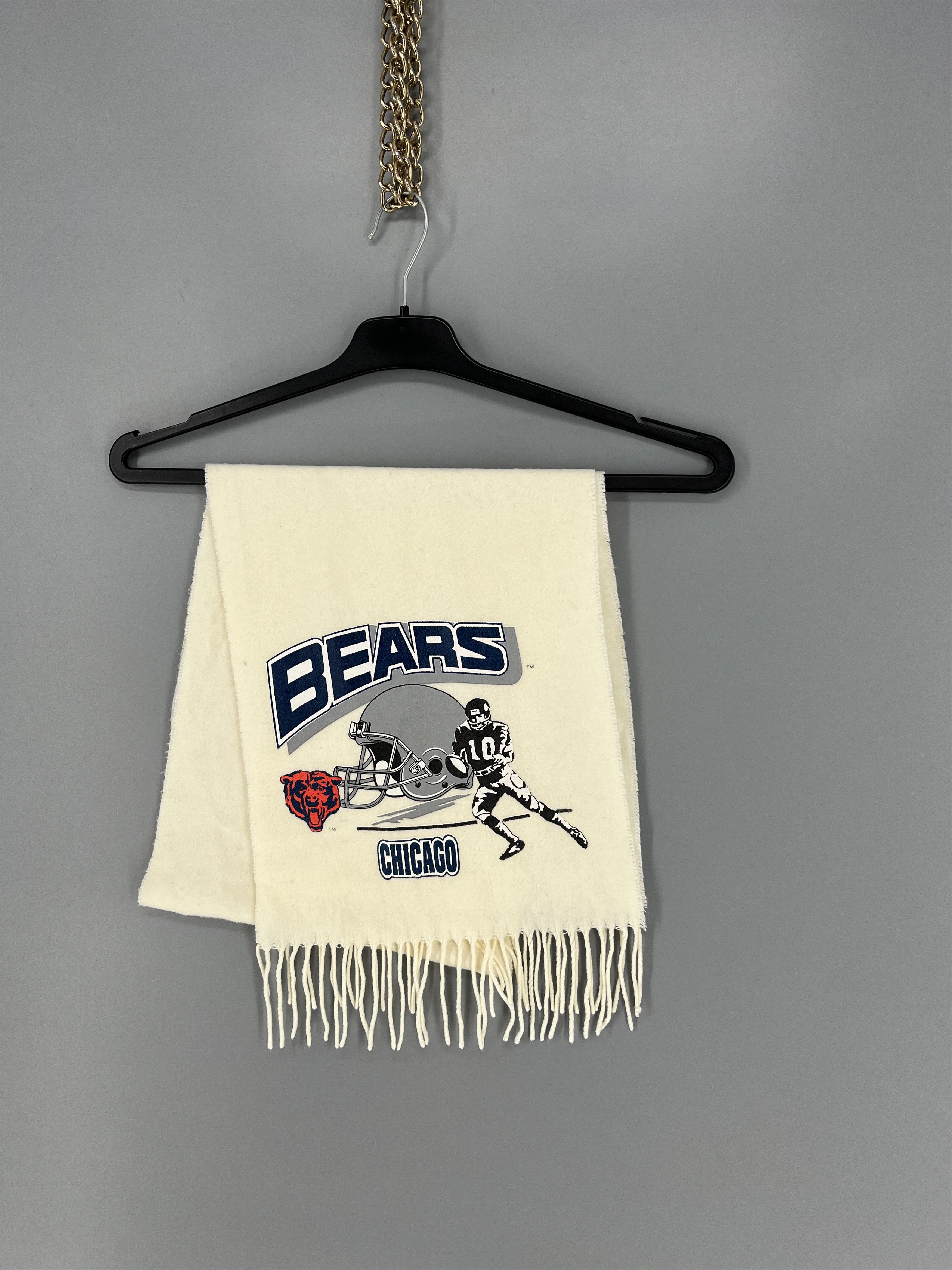 Vintage Vintage Chicago Bears NFL Scarf 90S Size ONE SIZE - 3 Thumbnail