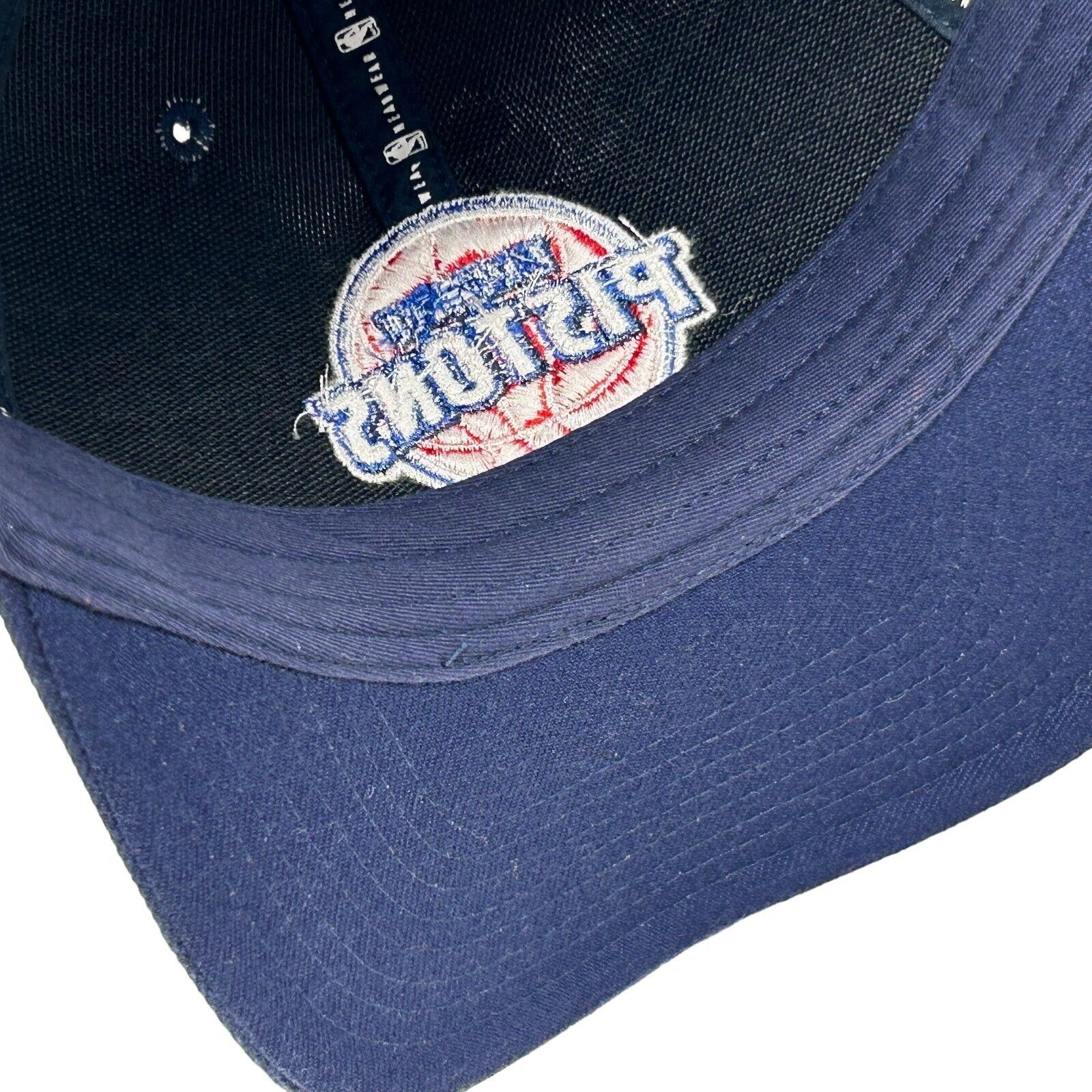 Reebok Detroit Pistons Hat Cap Strapback Blue Reebok Wool Blend Size ONE SIZE - 5 Thumbnail