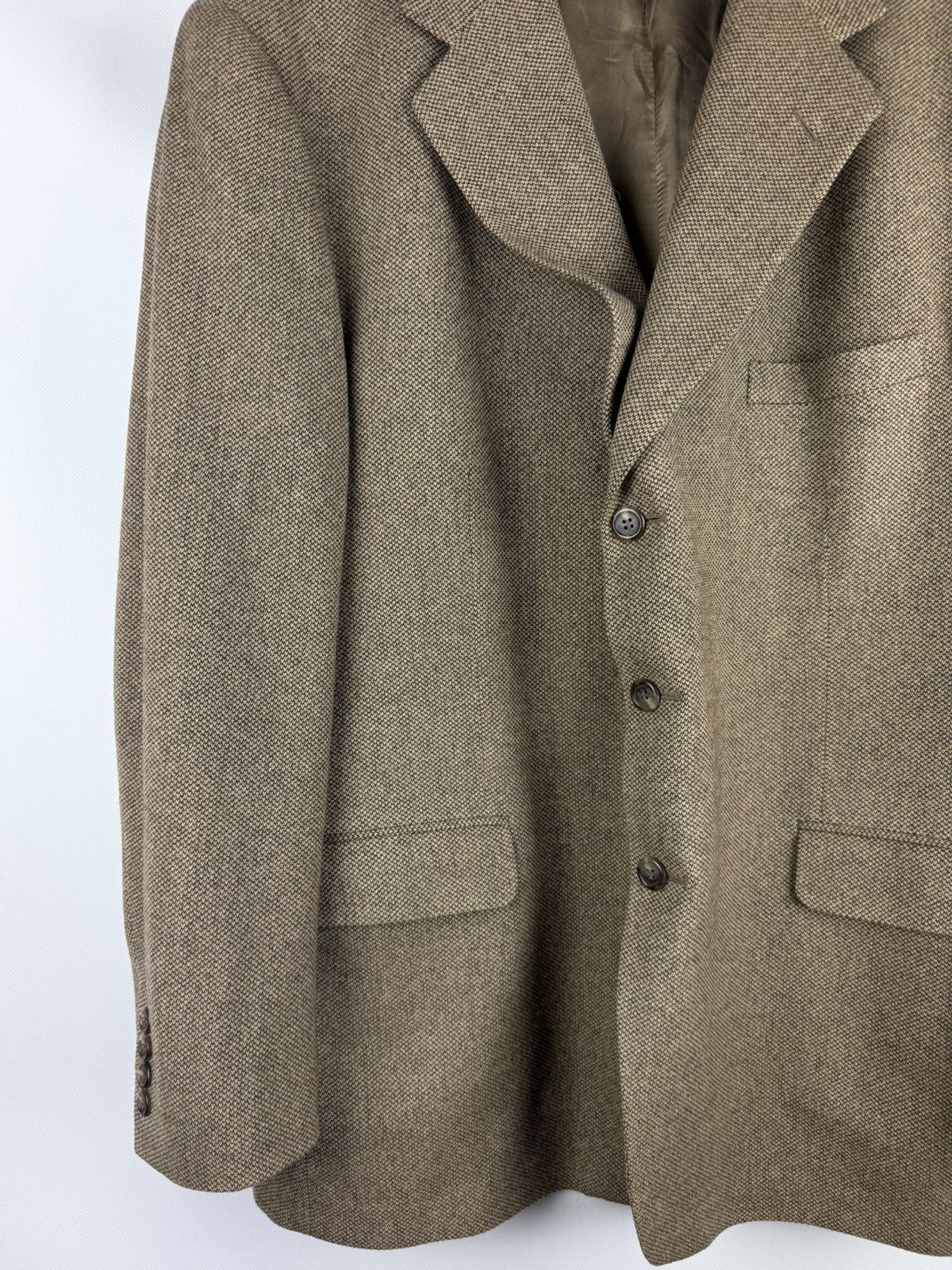 Polo Ralph Lauren Polo By Ralph Lauren Vintage Tweed Blazer Jacket Sportcoat Size 46R - 5 Thumbnail