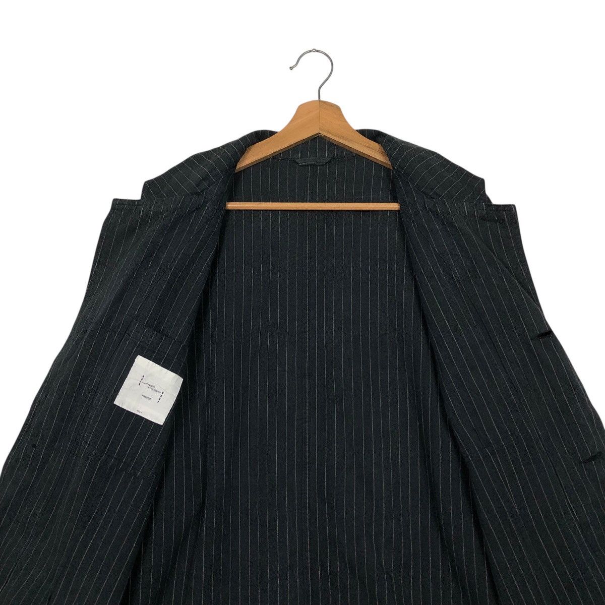 Japanese Brand Vintage Hickory Chore Jacket Vviirrggnn Voyage Issey Miyake Size US L / EU 52-54 / 3 - 15 Thumbnail