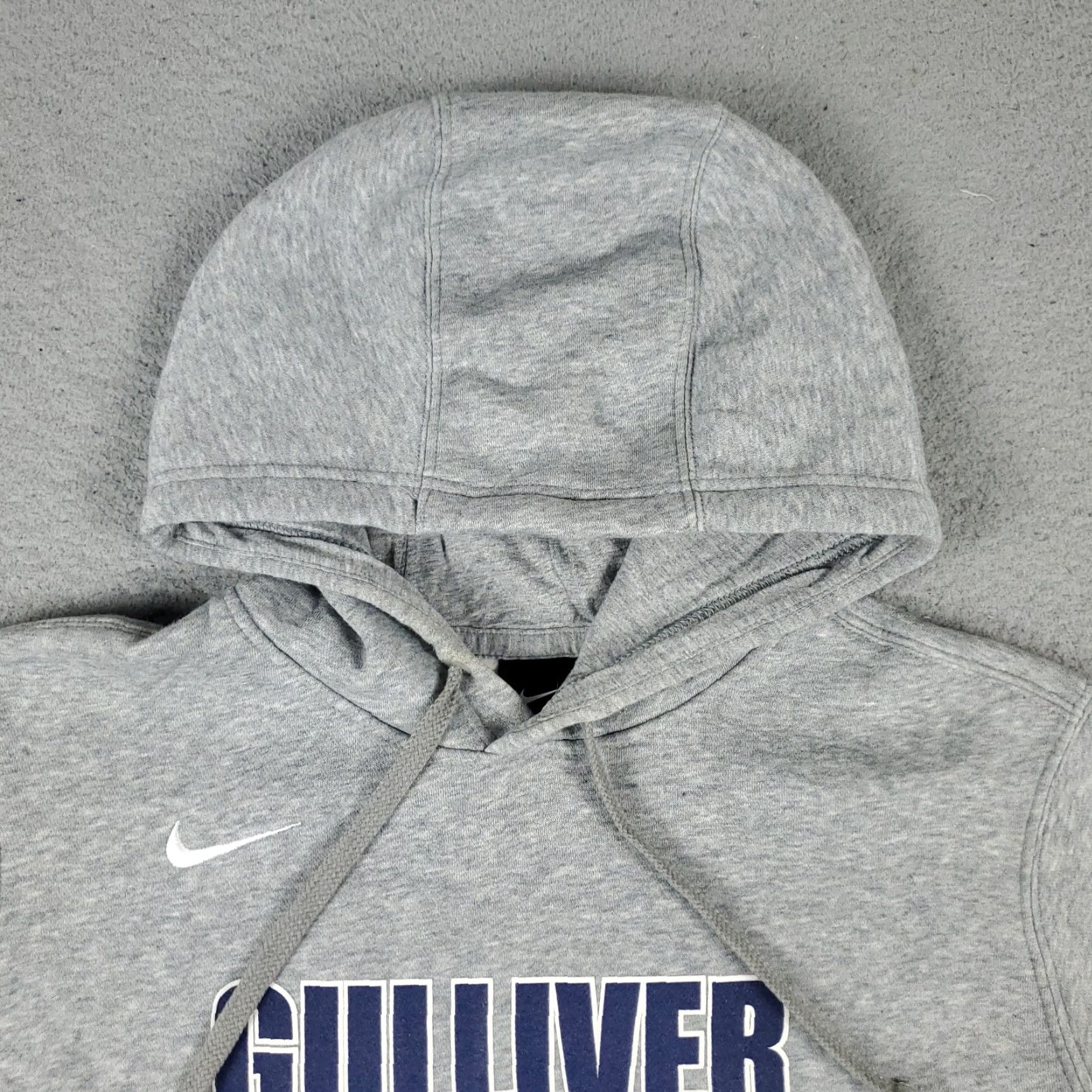 Nike Nike Hoodie Mens Medium Gray Swoosh Pullover Sweatshirt Size US M / EU 48-50 / 2 - 3 Thumbnail