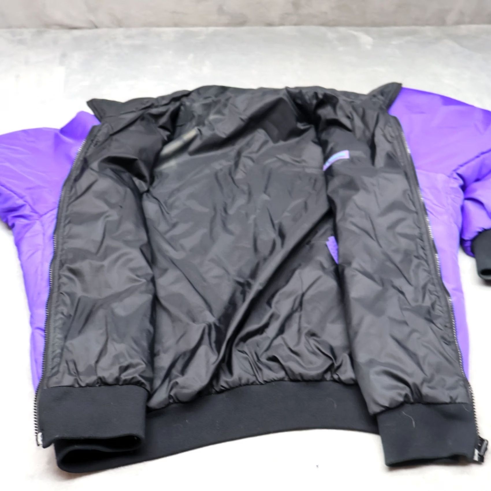 Rains VINTAGE Columbia Jacket Mens XL Purple Insulated Full Zip 90s Size US XL / EU 56 / 4 - 5 Thumbnail