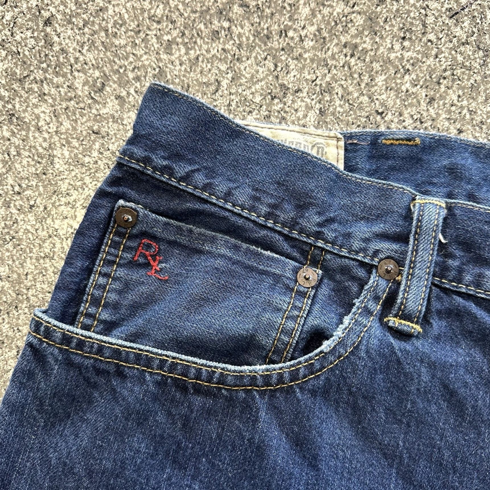 Polo Ralph Lauren Polo Ralph Lauren Jeans Jeans Hampton Straight 42x30 Blue Denim Cotton Polo Ralph Lauren Hampton Straight 42 Mens Blue Denim Cotton Jeans Size US XL / EU 56 / 4 - 3 Thumbnail