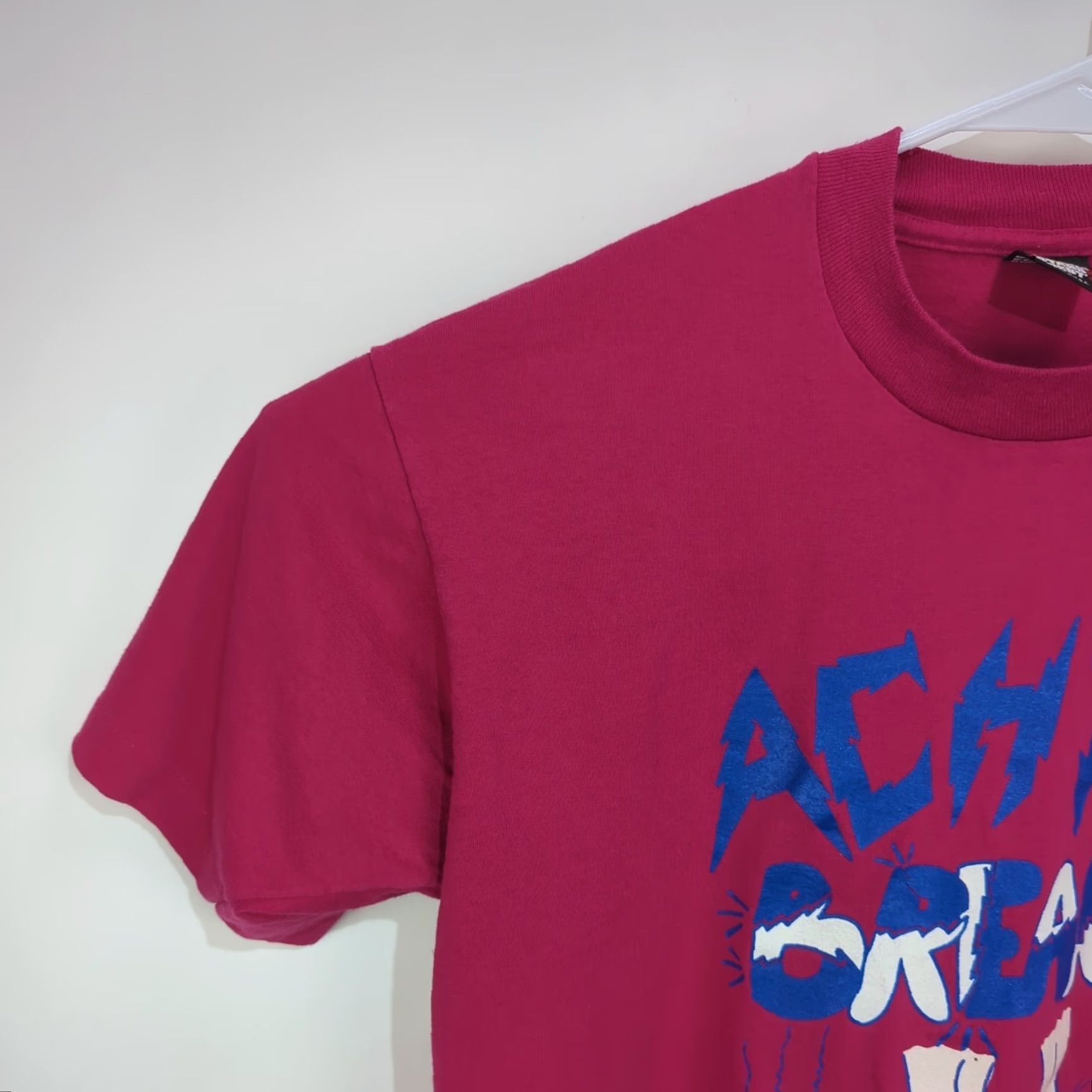Vintage VINTAGE Screen Stars Achy Breaky Feet T Shirt Pink L Unisex 1990s Grunge Graphic Tee Short Sleeve USA Made Size US L / EU 52-54 / 3 - 4 Thumbnail