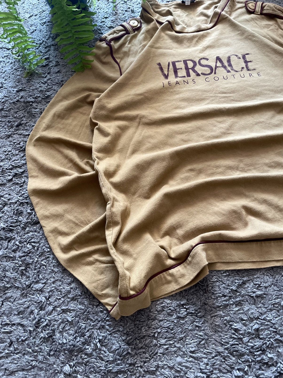 Versace × Vintage Versace Long-sleeve Streetwear Vintage Big Logo Rare Size US L / EU 52-54 / 3 - 6 Thumbnail
