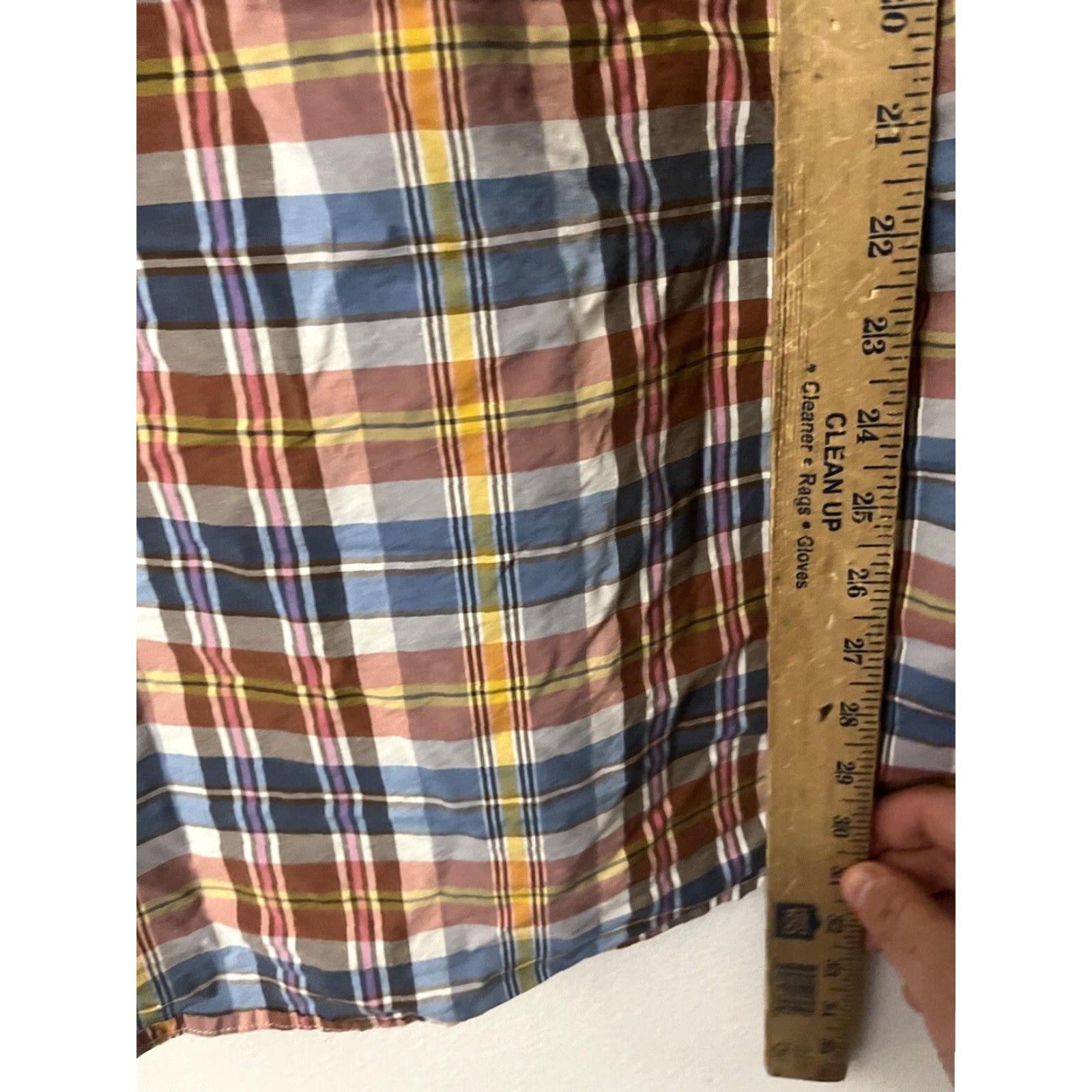 Gap Gap Classic Fit Button-Down Long Sleeve Shirt XL Multicolor Striped Mens Size US XL / EU 56 / 4 - 4 Thumbnail