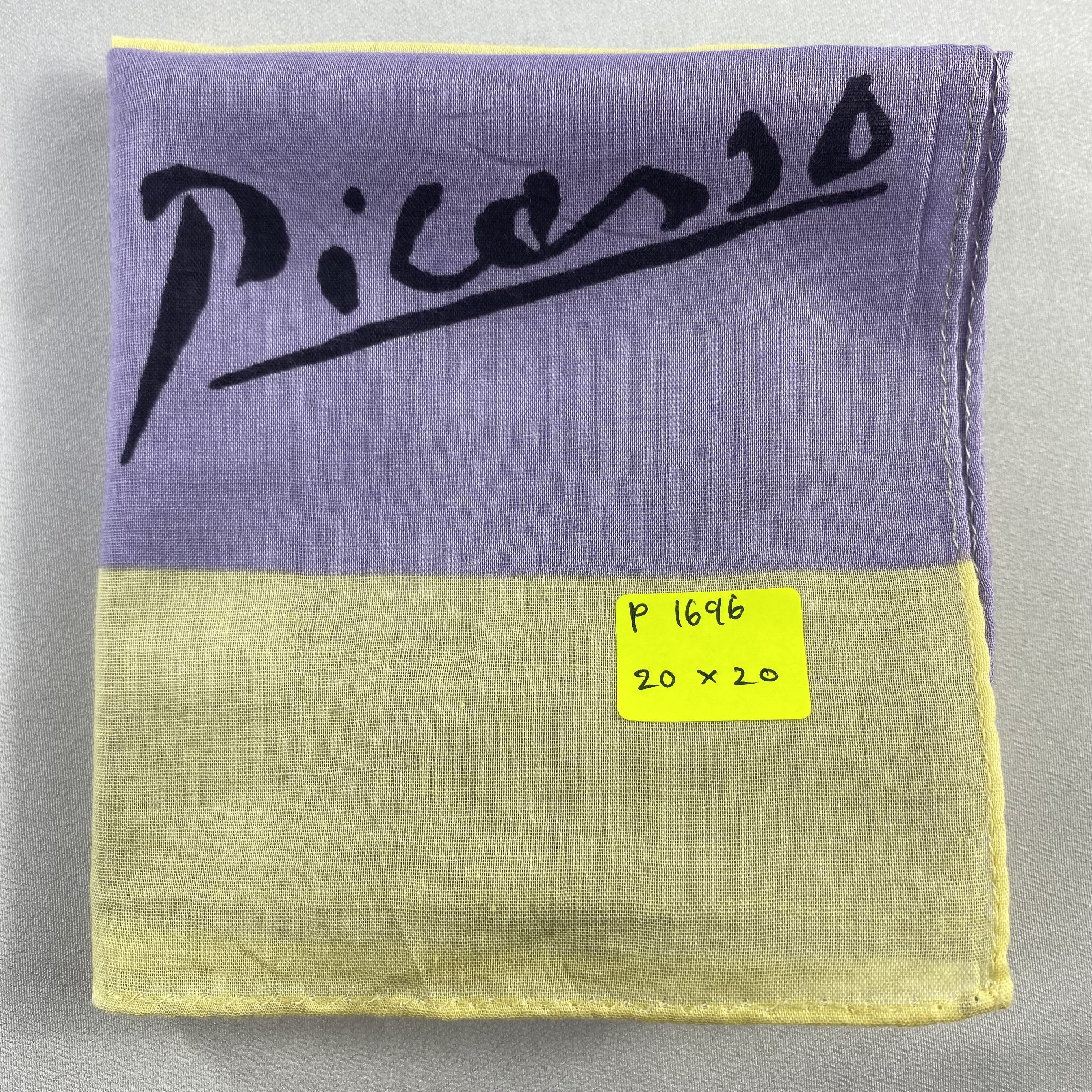 Vintage Picasso Bandana/ Handkerchief / Neckerchief-P1696 Size ONE SIZE - 6 Thumbnail