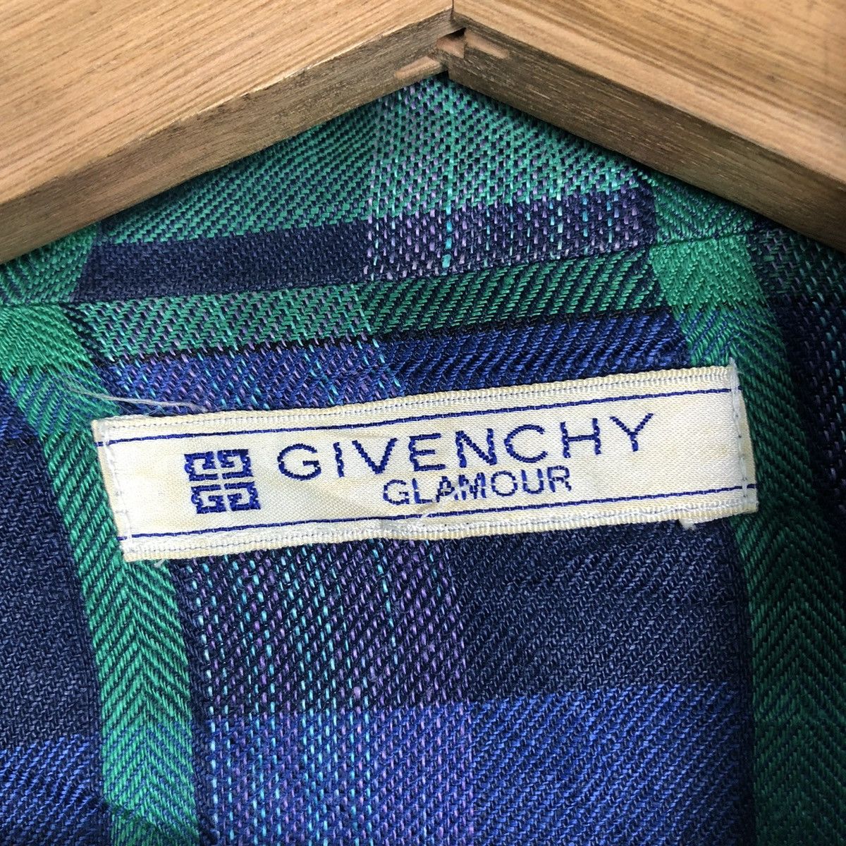 Givenchy 🔥VINTAGE CROPPED BUTTON JACKET GIVENCHY GLAMOUR TARTAN Size M / US 6-8 / IT 42-44 - 17 Thumbnail