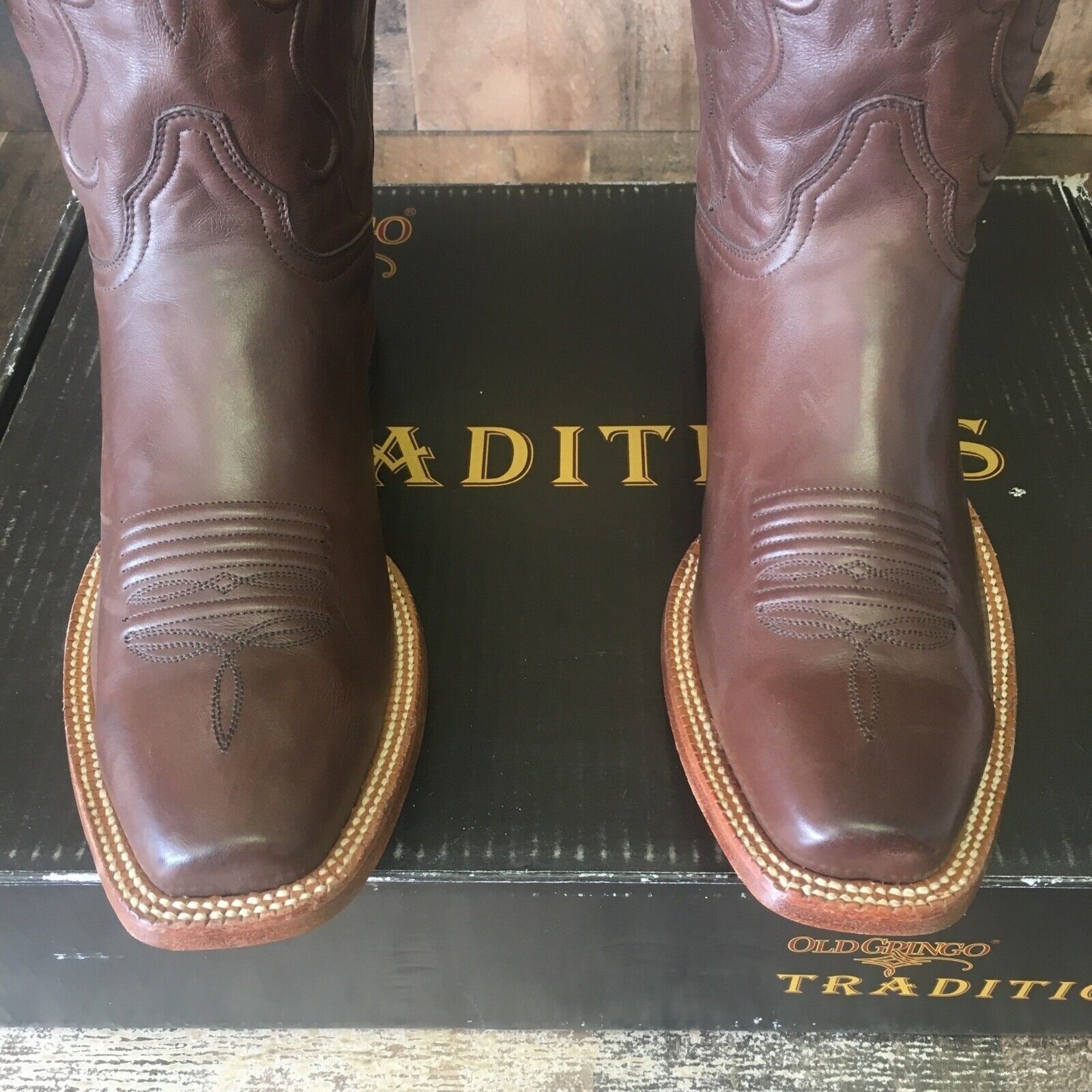 Old Gringo Old Gringo Cranal Cord 13” Square Toe Cowboy Boots Mens 9 D Size US 9 / EU 42 - 6 Thumbnail