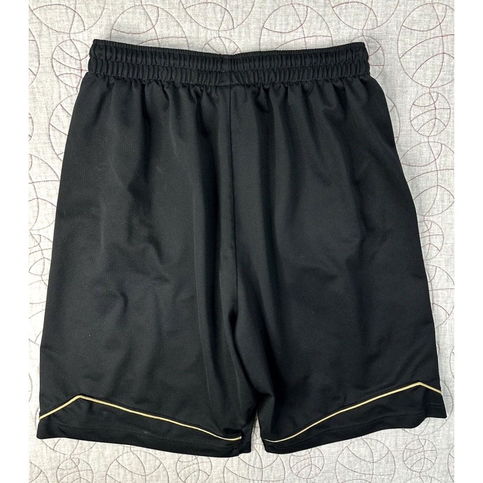 Jordan Brand Jordan Retro Basketball Shorts Men's XL Black Gold Size US 36 / EU 52 - 7 Thumbnail