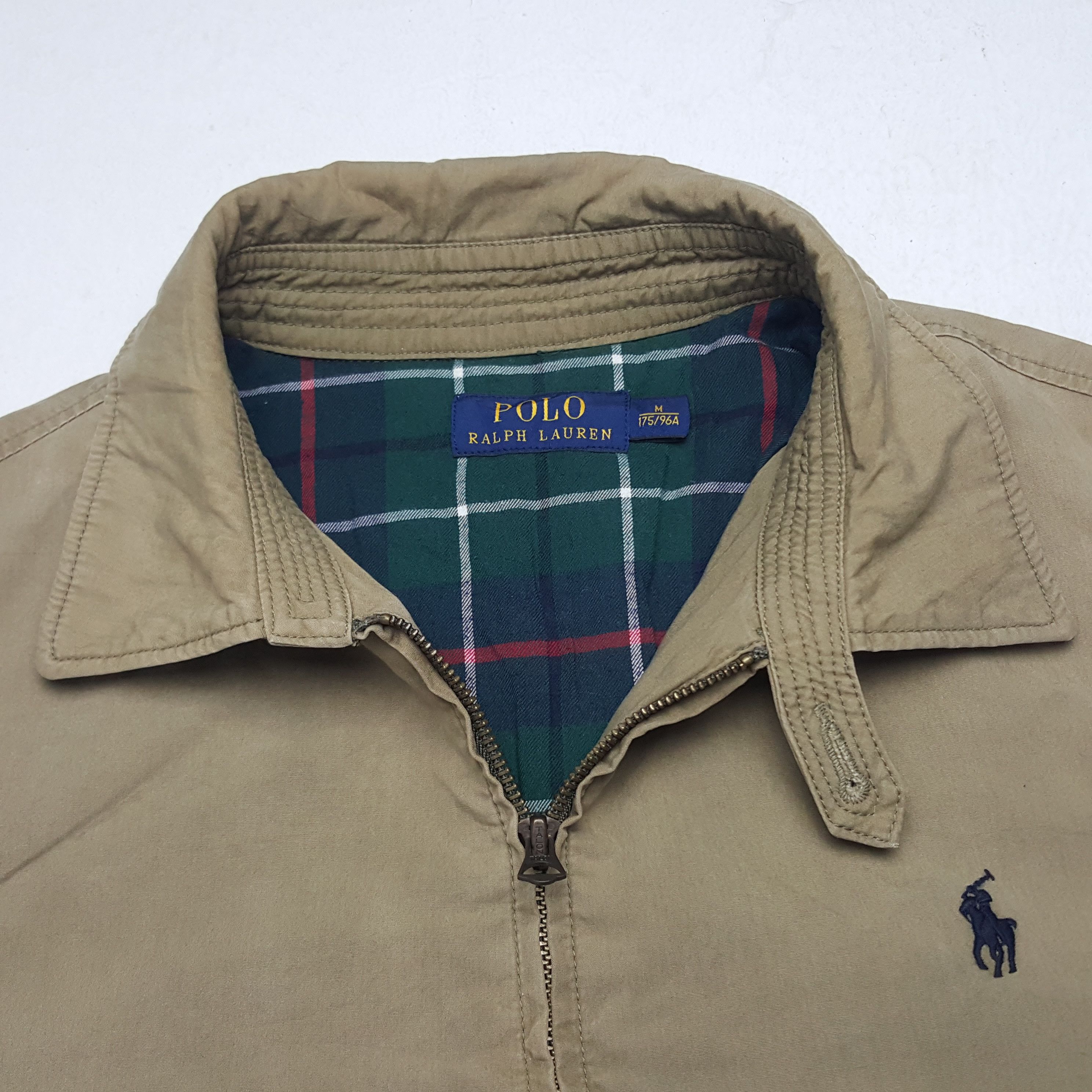 Polo Ralph Lauren × Vintage Vintage Polo Ralph Lauren Zipper Worker Jacket Size US L / EU 52-54 / 3 - 4 Thumbnail