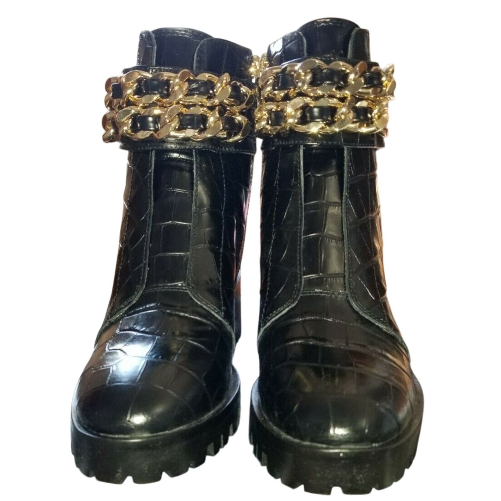 Karl Lagerfeld KARL LAGERFELD PARIS Palmer Combat Boots NEW 7.5 Size US 7.5 / IT 37.5 - 1 Thumbnail