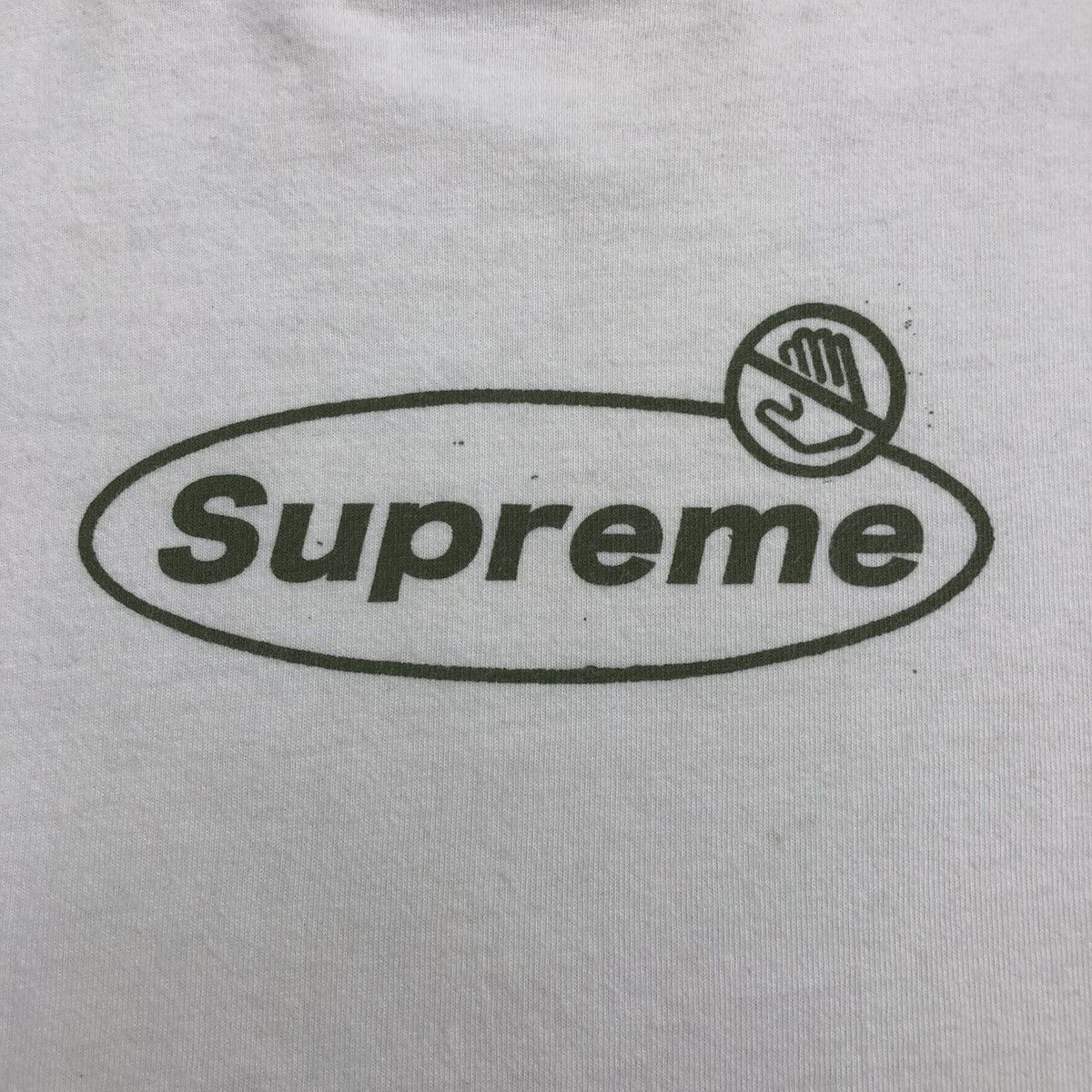 Supreme 🇺🇸FW22 Supreme Warning USA Streetwear White Tee Size US XL / EU 56 / 4 - 4 Thumbnail