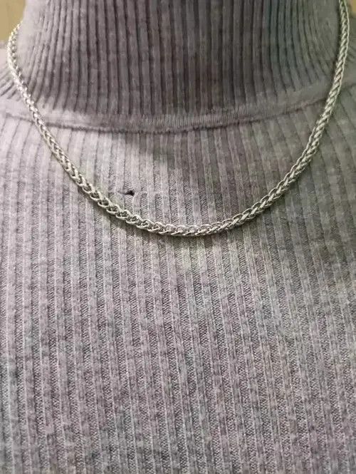 VIBE Punk necklace vintage chain Size T11 Size 28 - 3 Thumbnail