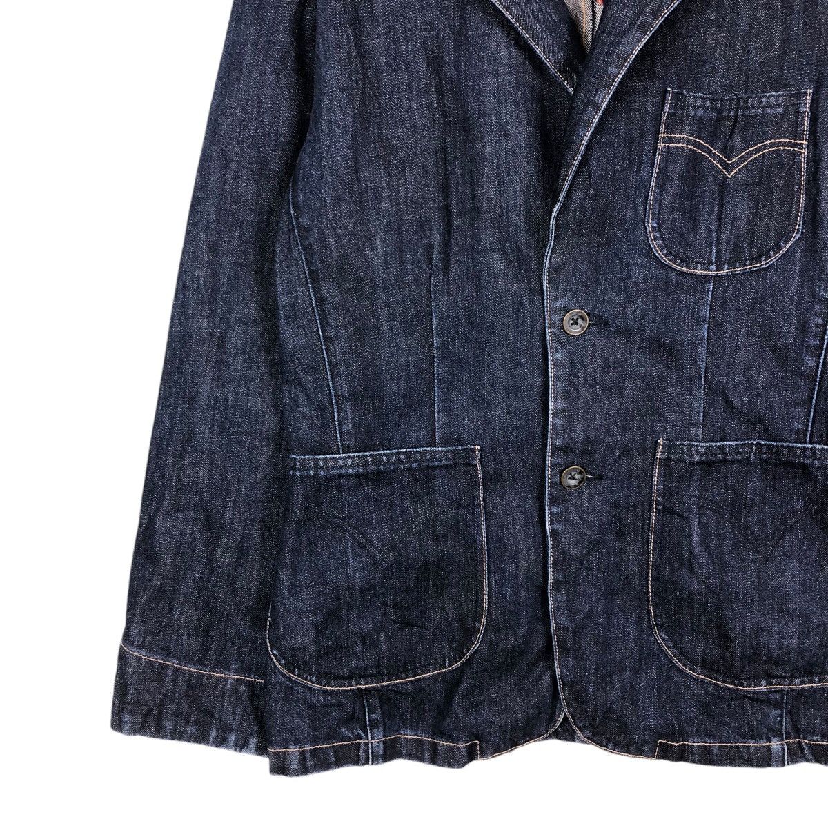 Levi's 📌Vintage Denim Chore Work Jacket Denim Levi's Multi Pocket Size US L / EU 52-54 / 3 - 5 Thumbnail
