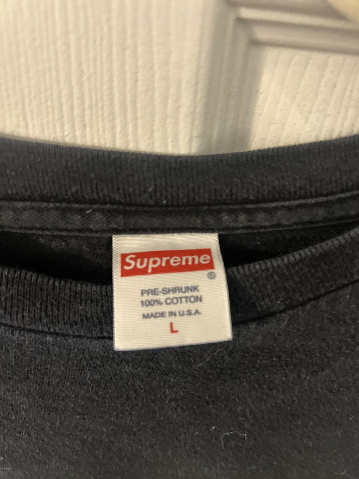 Supreme Slayer x Supreme Tee Shirt (Black) Size US L / EU 52-54 / 3 - 2 Thumbnail