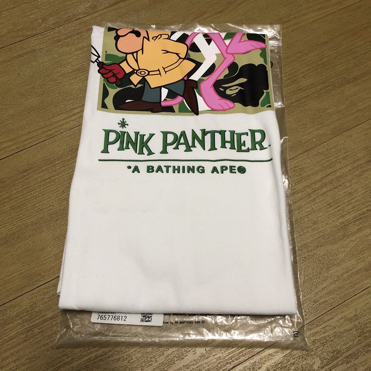 Bape Bape x Pink Panther ABC Camo Wall Tee Size US XXL / EU 58 / 5 - 4 Thumbnail