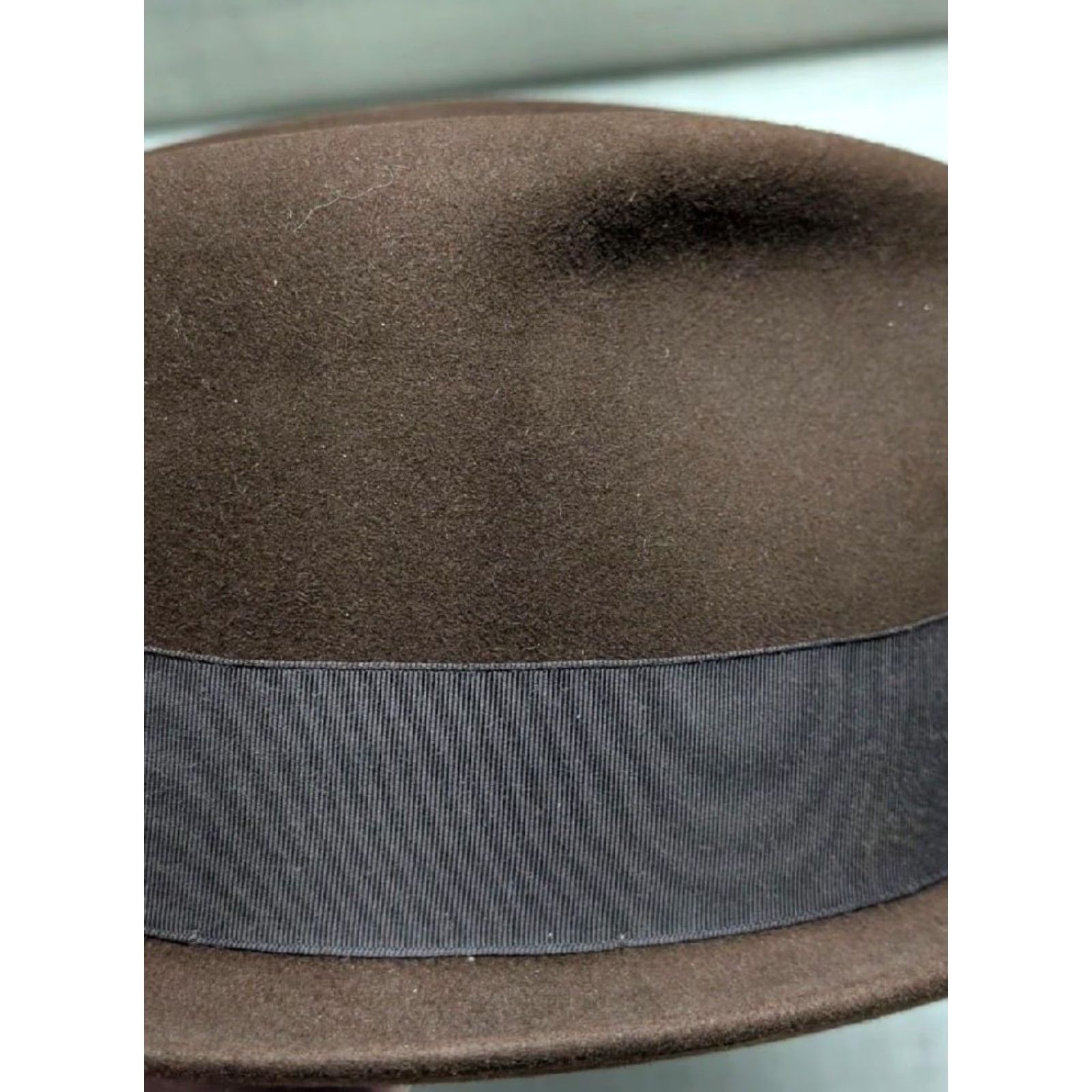Avenue VINTAGE Dobbs Fedora Hat 7-3/8 Brown Fur Felted 1950s beaver? MEN Adult 7 3/8 Brown Fur Felted Fedora 1950s theme Mens Size ONE SIZE - 7 Thumbnail