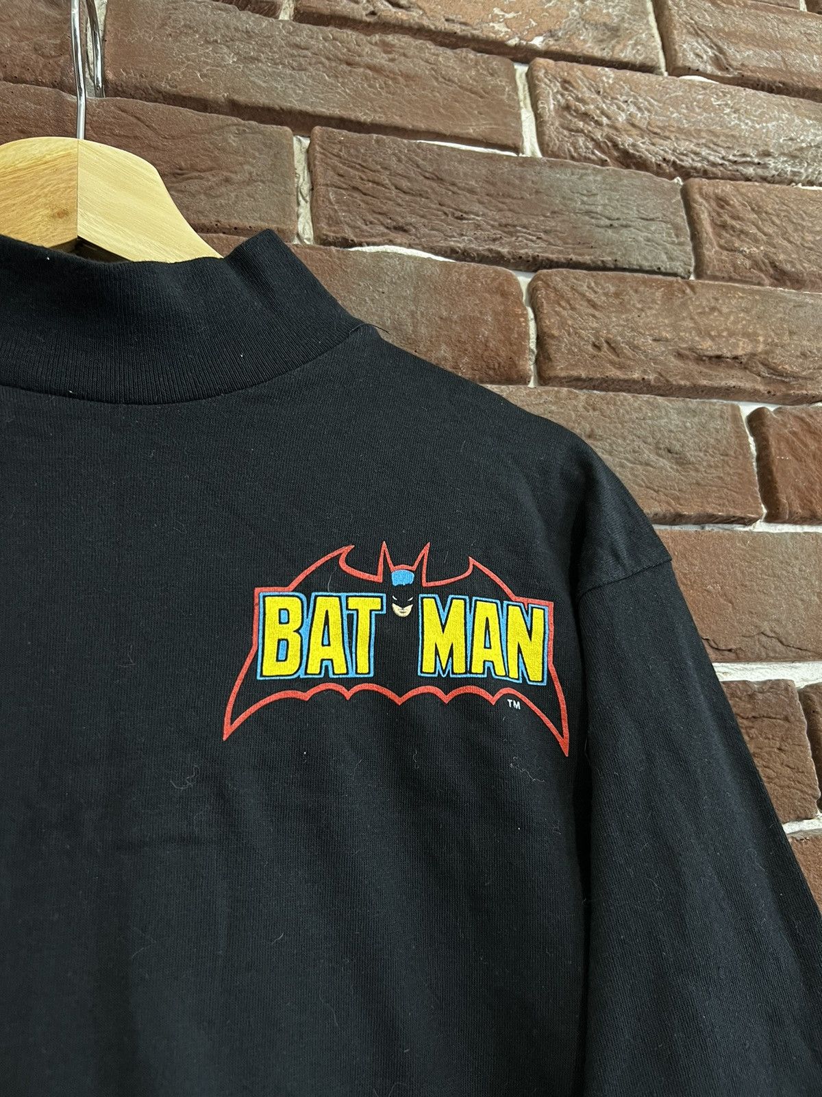 DC Comics Vintage 1989 Batman License Movie Tee Black L Rare Marvel Size US L / EU 52-54 / 3 - 4 Thumbnail
