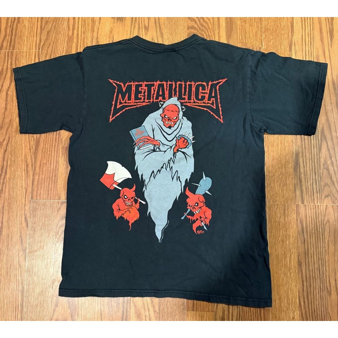 Anvil 2004 Metallica St. Anger two sided Size Medium Size US M / EU 48-50 / 2 - 3 Thumbnail