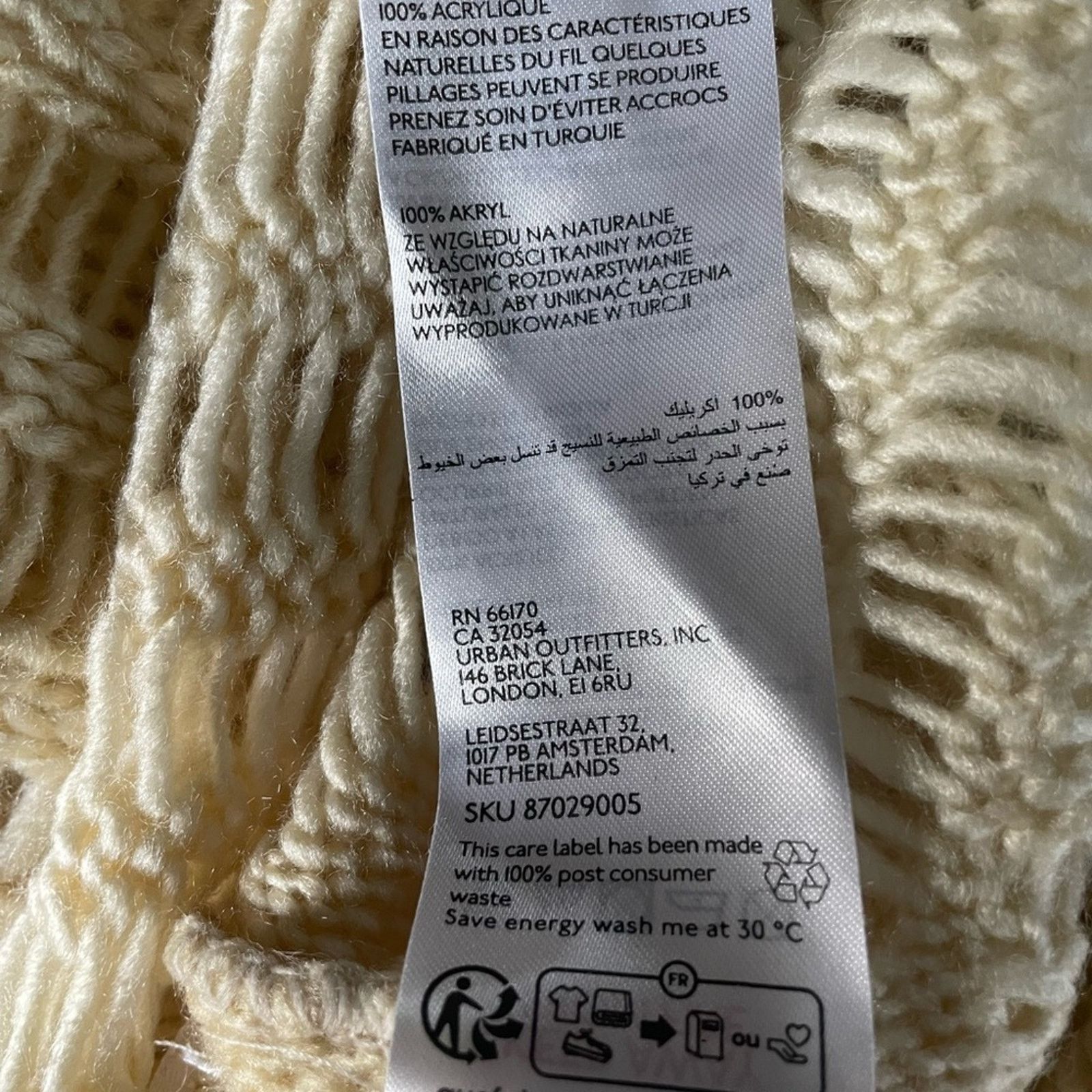 Urban Outfitters Urban Outfitters Ladder-Knit Shrug Sweater M Size M / US 6-8 / IT 42-44 - 10 Thumbnail
