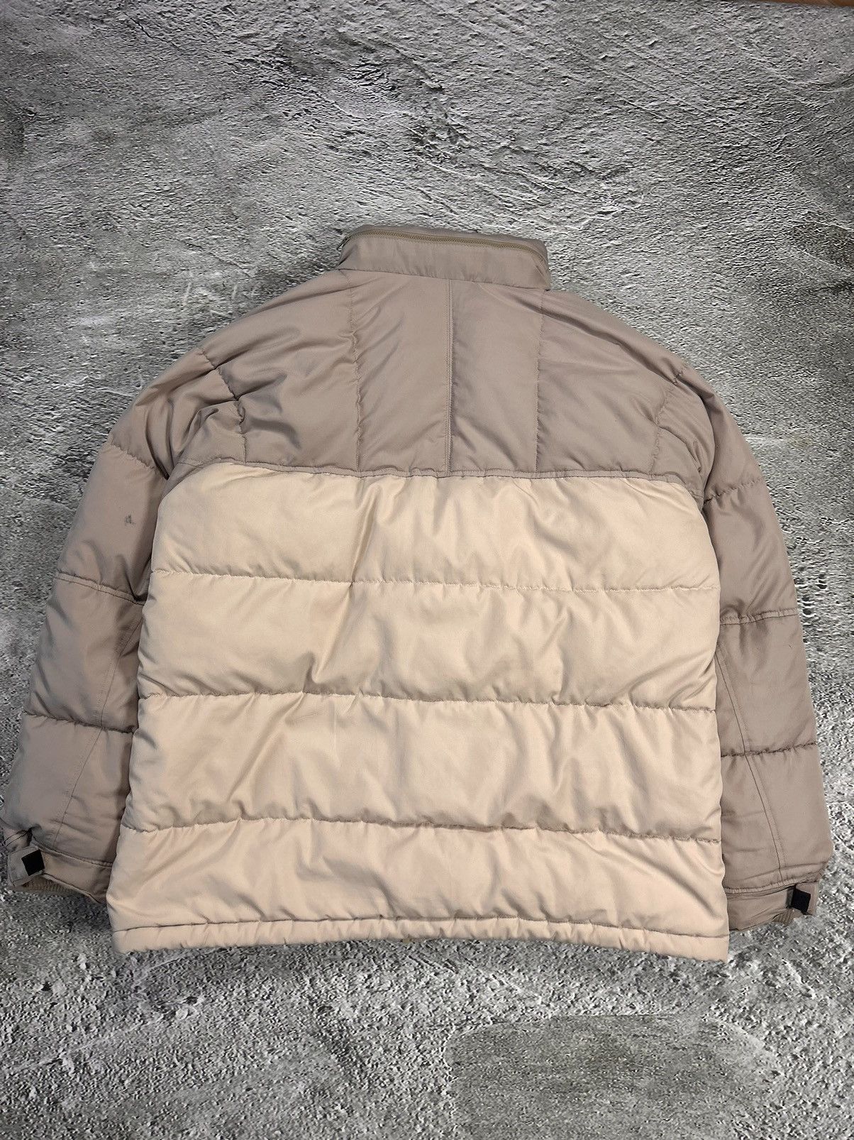 Nike × Vintage Nike puffer jacket vintage beige small logo 2000s Size US XL / EU 56 / 4 - 9 Thumbnail