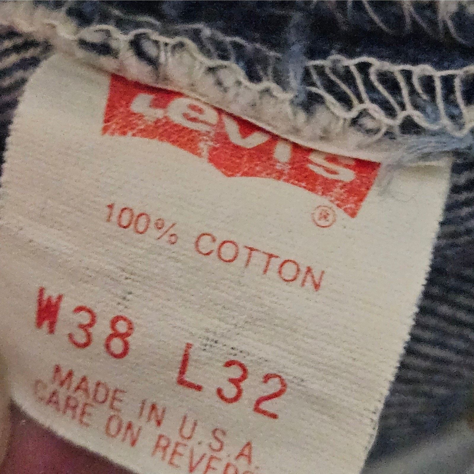 Levi's VTG Levi 505 0216 Jeans Mens 1987 W34 L29 Made USA 80s Size US 34 / EU 50 - 5 Thumbnail
