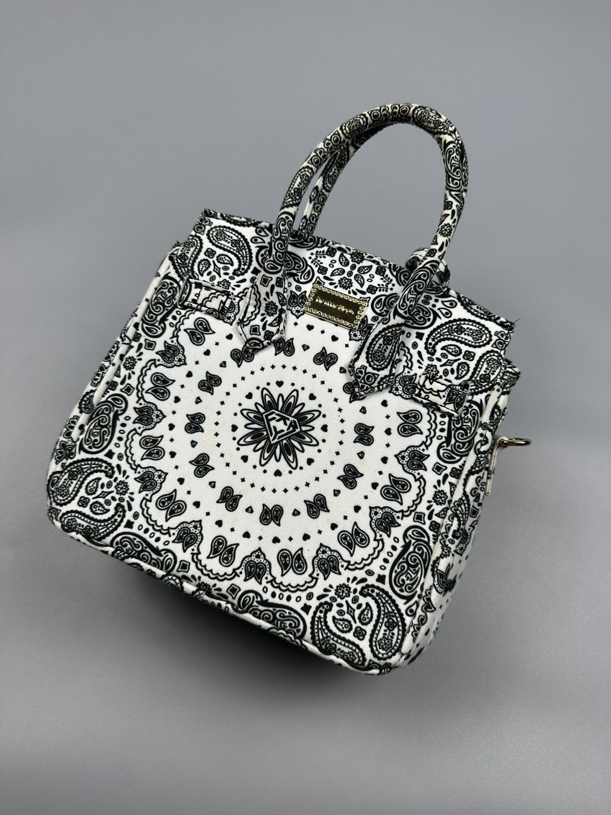 Designer × If Six Was Nine Rare Hermetic Paisley Birkin Inspired By Hermes Birkin Size ONE SIZE - 2 Thumbnail