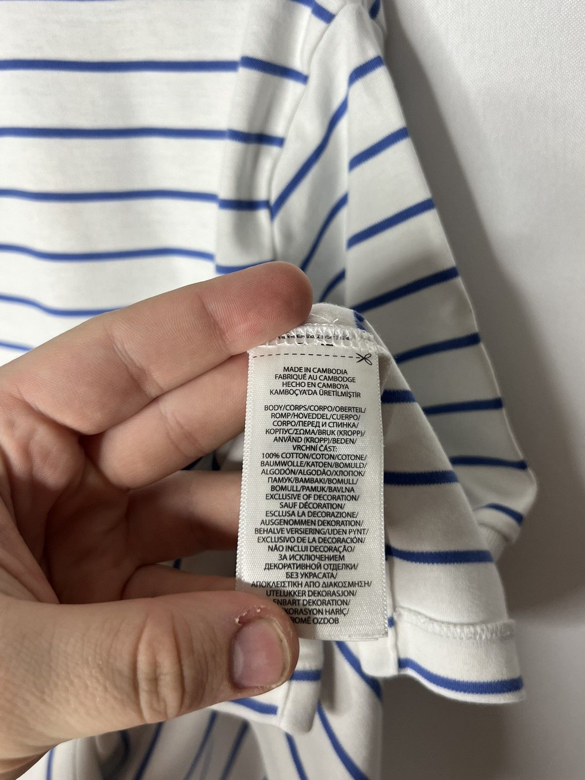 Vintage Vintage Polo Ralph Lauren Luxury Striped Polo Shirt Tee Size US XL / EU 56 / 4 - 12 Thumbnail