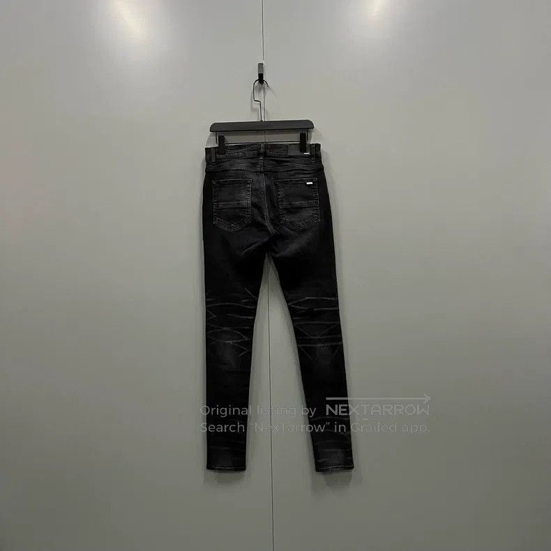 Amiri Amiri Size 31 Black destroys jeans. Size US 31 - 3 Thumbnail