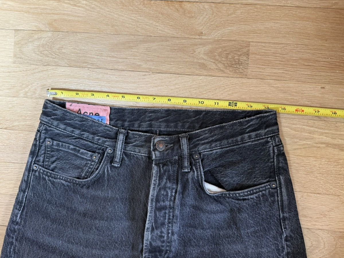 Acne Studios Acne 1996 Black Denim, 30x30 Straight Fit Jeans Size US 30 / EU 46 - 7 Thumbnail