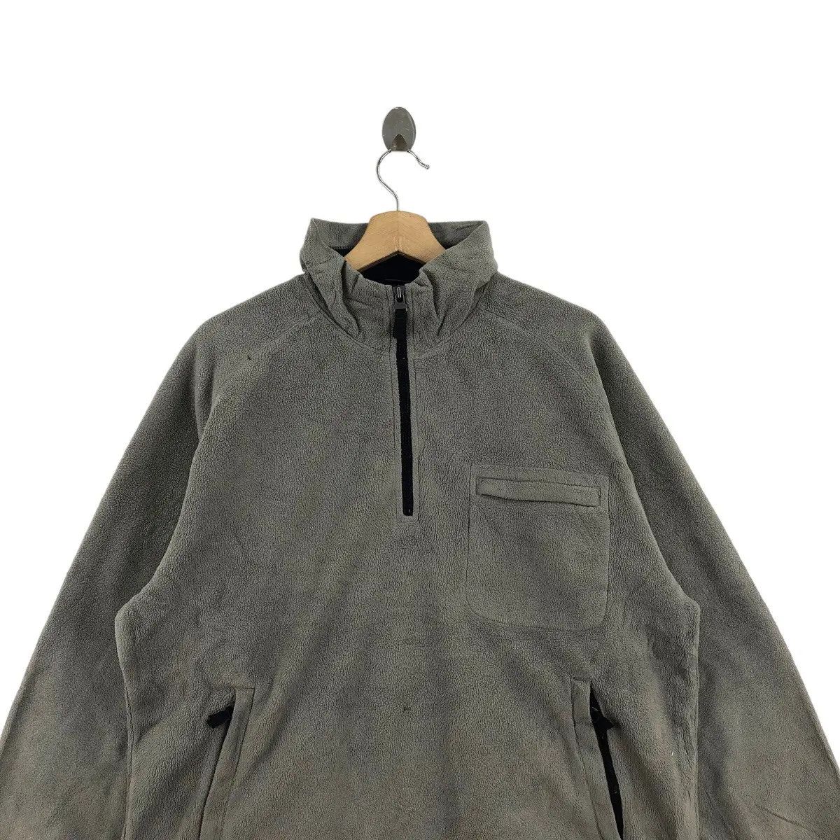 Nike Vtg NIKE USA SWOOSH Logo Outdoor Fleece Jacket Sweater Size US XXL / EU 58 / 5 - 4 Thumbnail