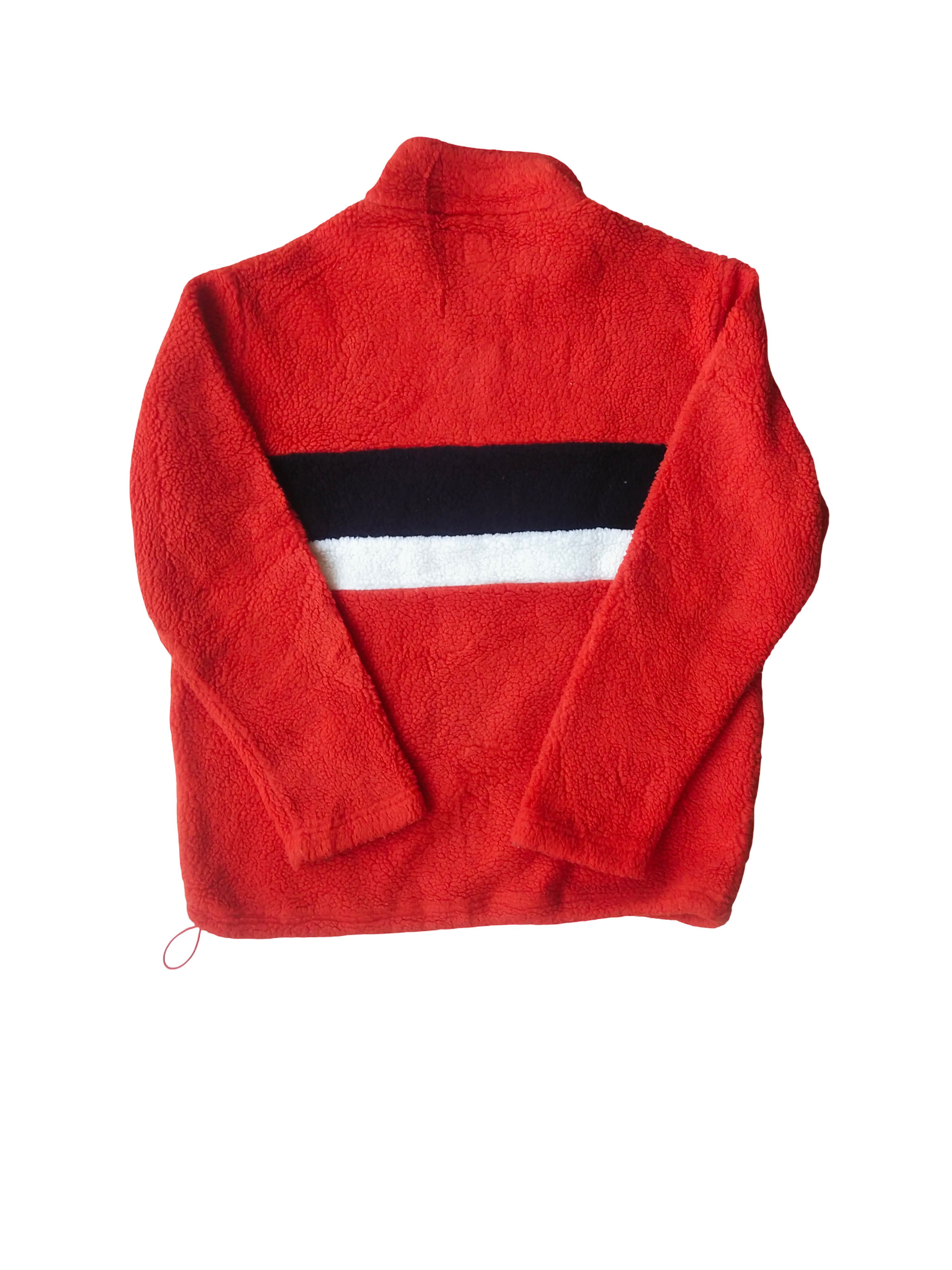 Roots Vintage Roots Winter Edition Sherpa Fleece Quarter Zip Red Size US L / EU 52-54 / 3 - 4 Thumbnail