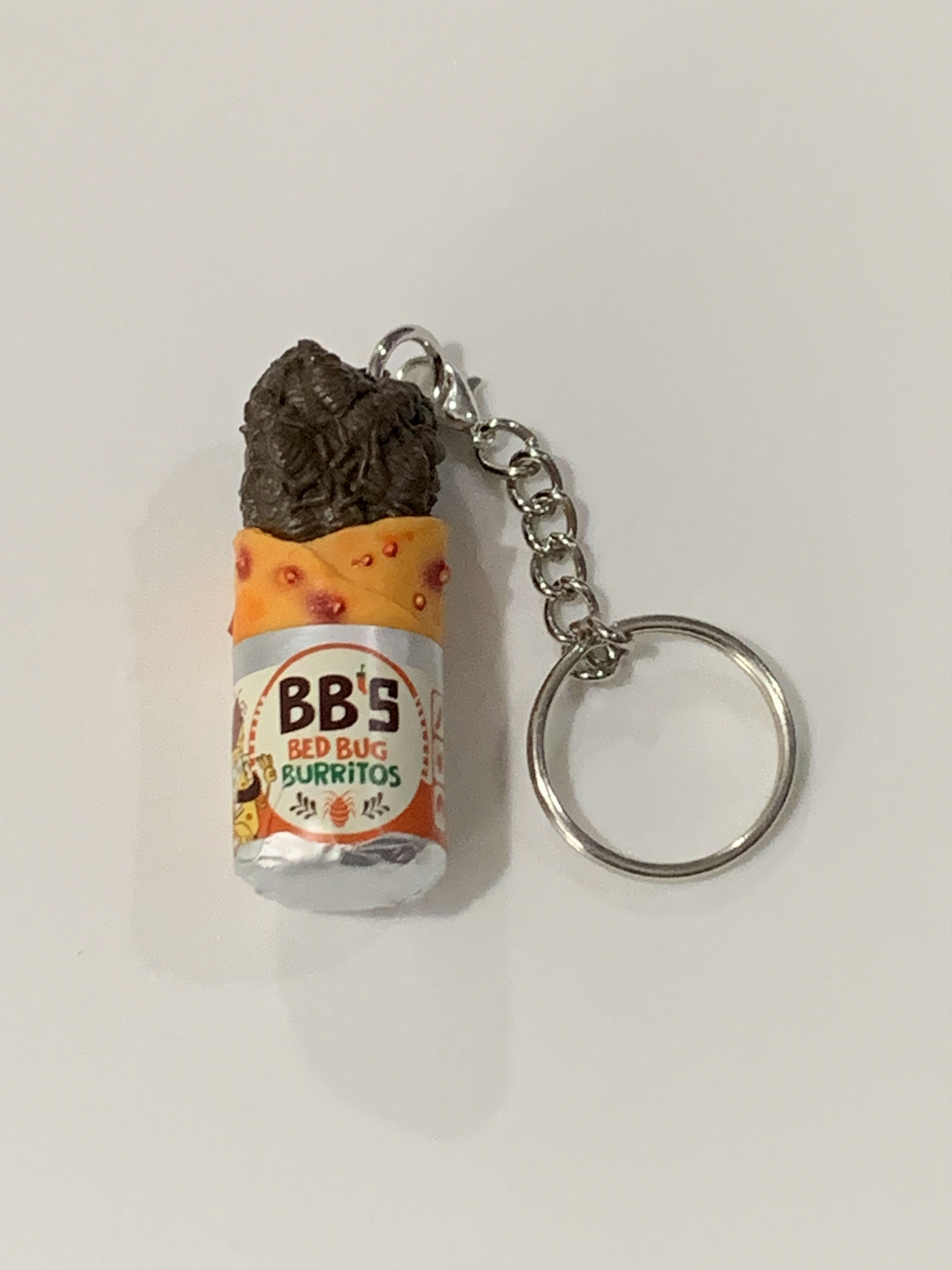 Other Gross Minis S2 Keychain - BB's Bed Bug Burrito Size ONE SIZE - 1 Thumbnail