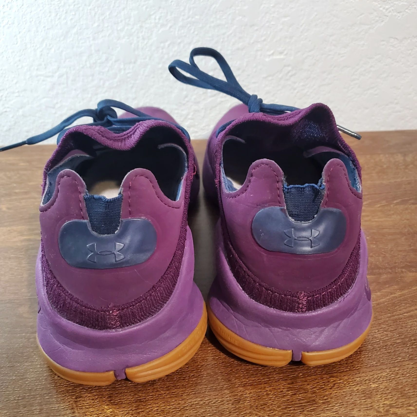 Under Armour Under Armour Curry 4 Low Mens 9 Merlot Purple Basketball Sneaker Steph Low Top Shoes 3000083-500 Mens Purple Basketball Shoes Size US 9 / EU 42 - 3 Thumbnail
