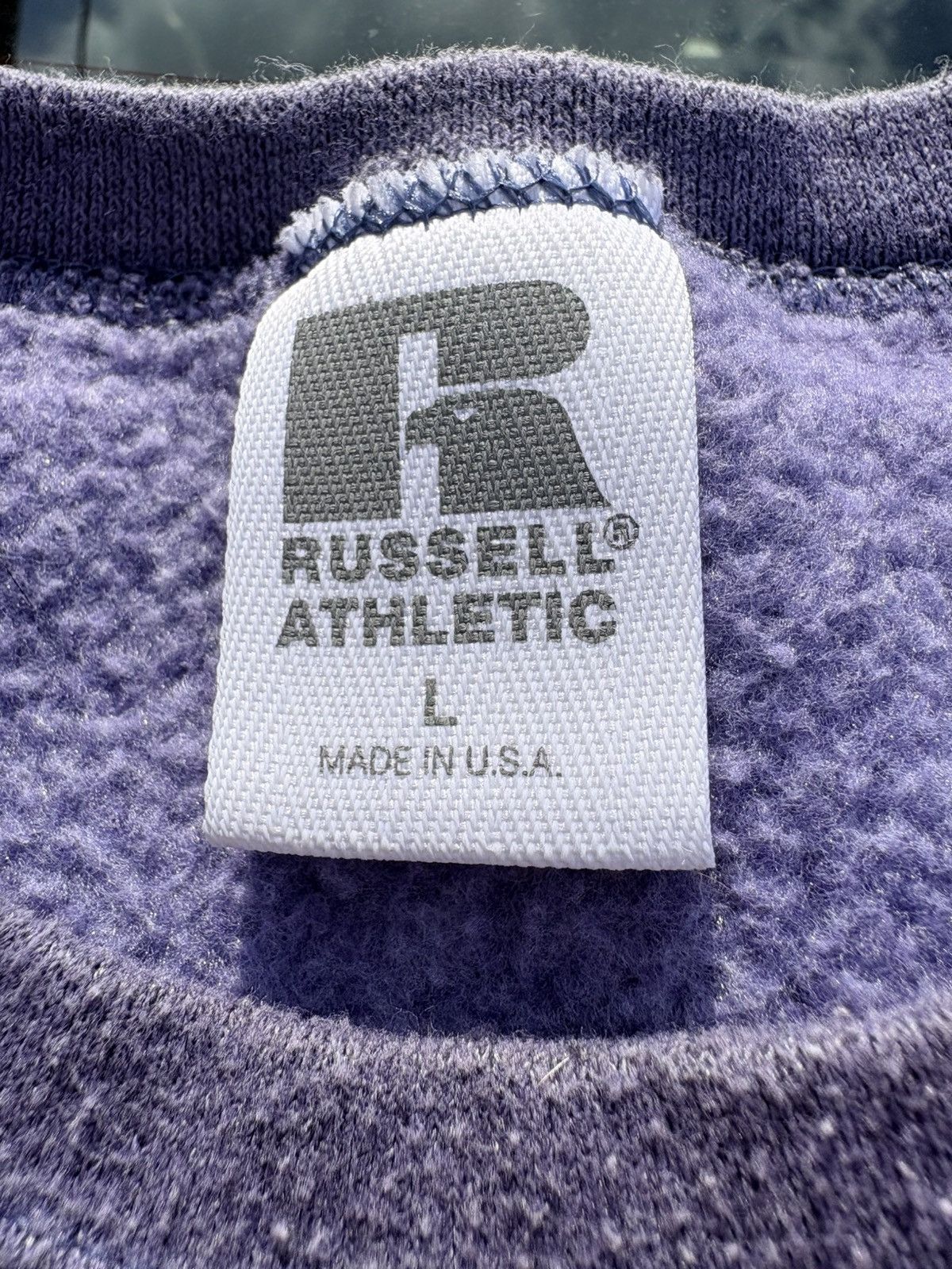 Russell Athletic 90s purple russell athletic made in usa crewneck Size US L / EU 52-54 / 3 - 2 Thumbnail