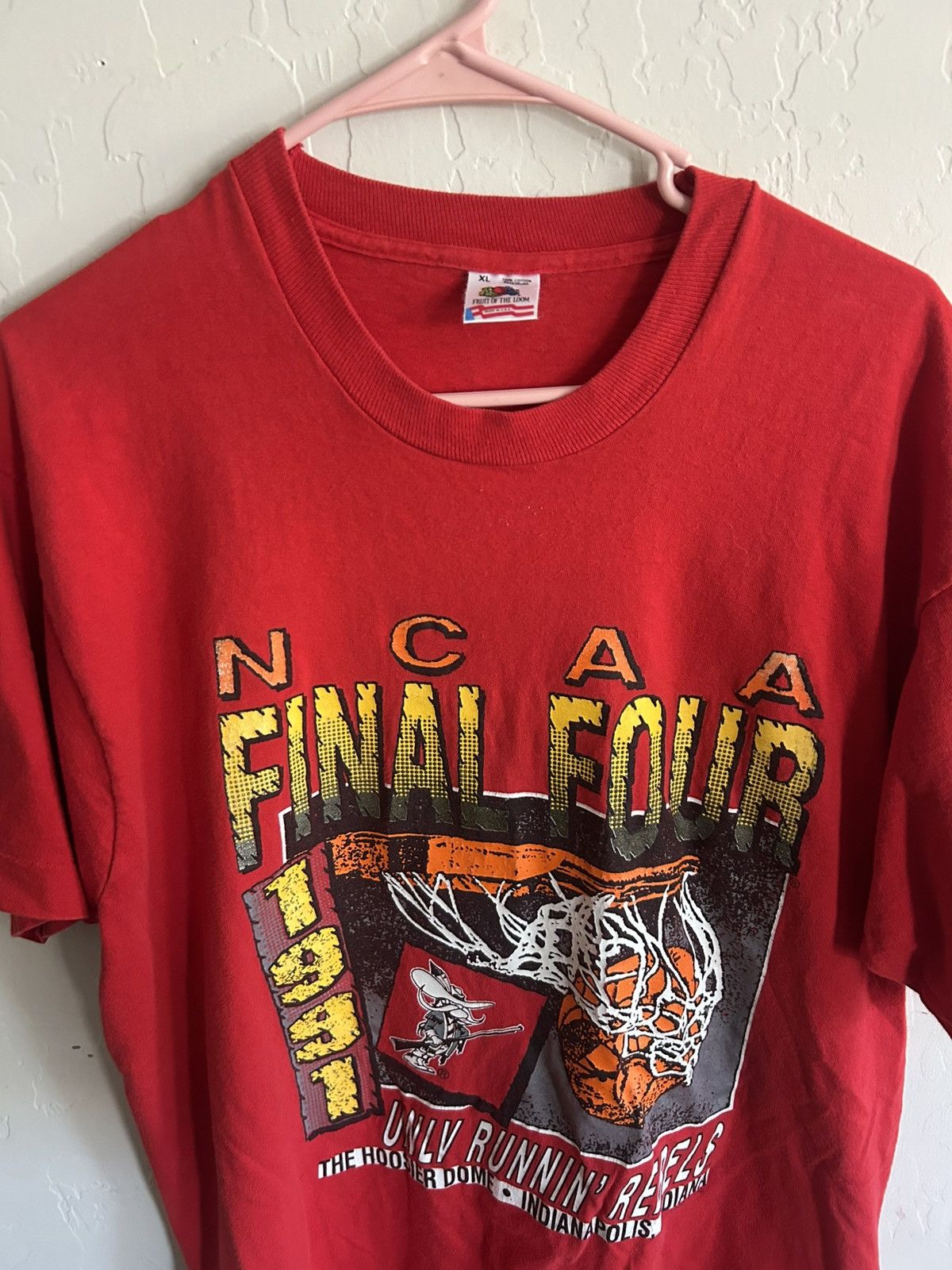Vintage Vintage UNLV NCAA Final Four 1991 Shirt Size XL Size US XL / EU 56 / 4 - 2 Thumbnail