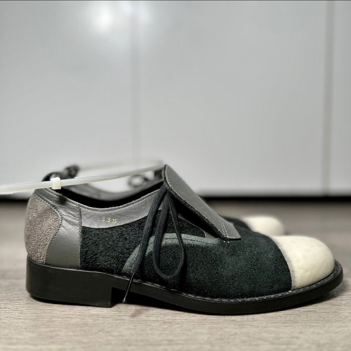 Comme des Garcons COMME des GARÇONS Two Tone Leather Derby Shoes Size US 6.5 / IT 36.5 - 4 Thumbnail